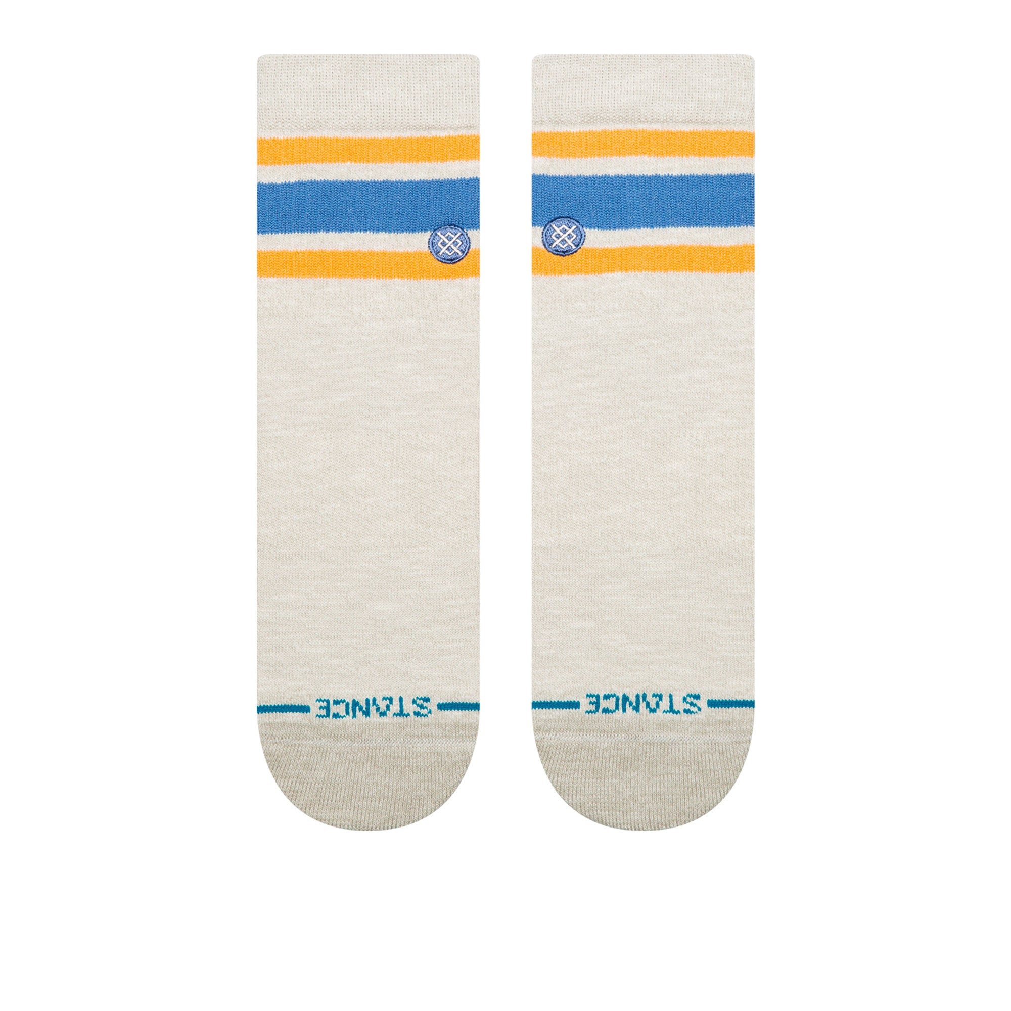Stance Slub Boyd Quarter Socks Heather Grey Socks A356D25SLU-HGR Detailfoto | Overkill