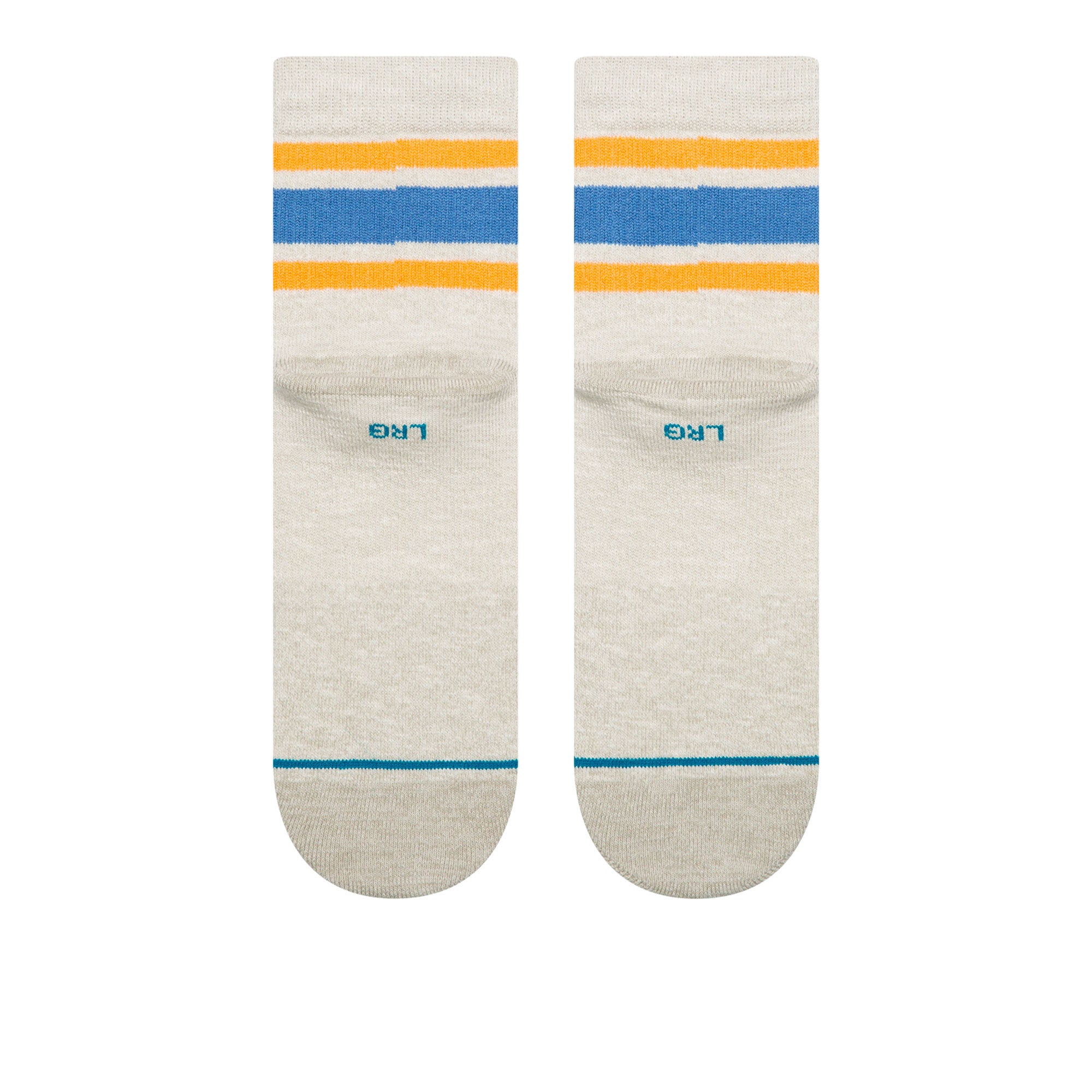 Stance Slub Boyd Quarter Socks Heather Grey Socks A356D25SLU-HGR Close-up | Overkill