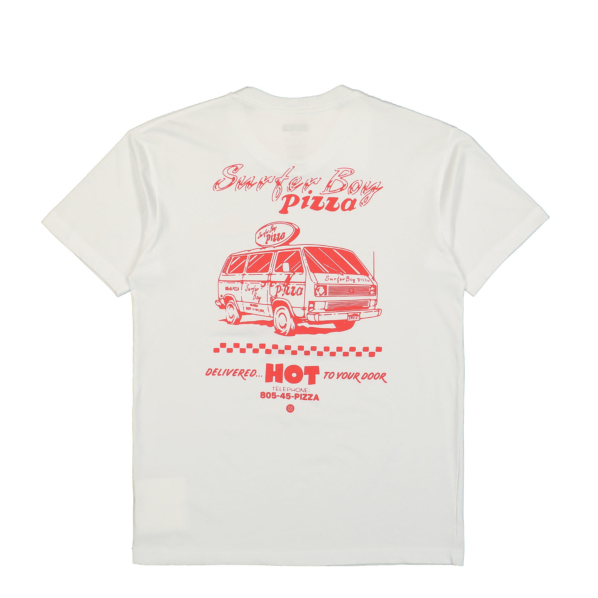 Stance Surfer Boy T-Shirt White T-Shirts Close-up | Overkill