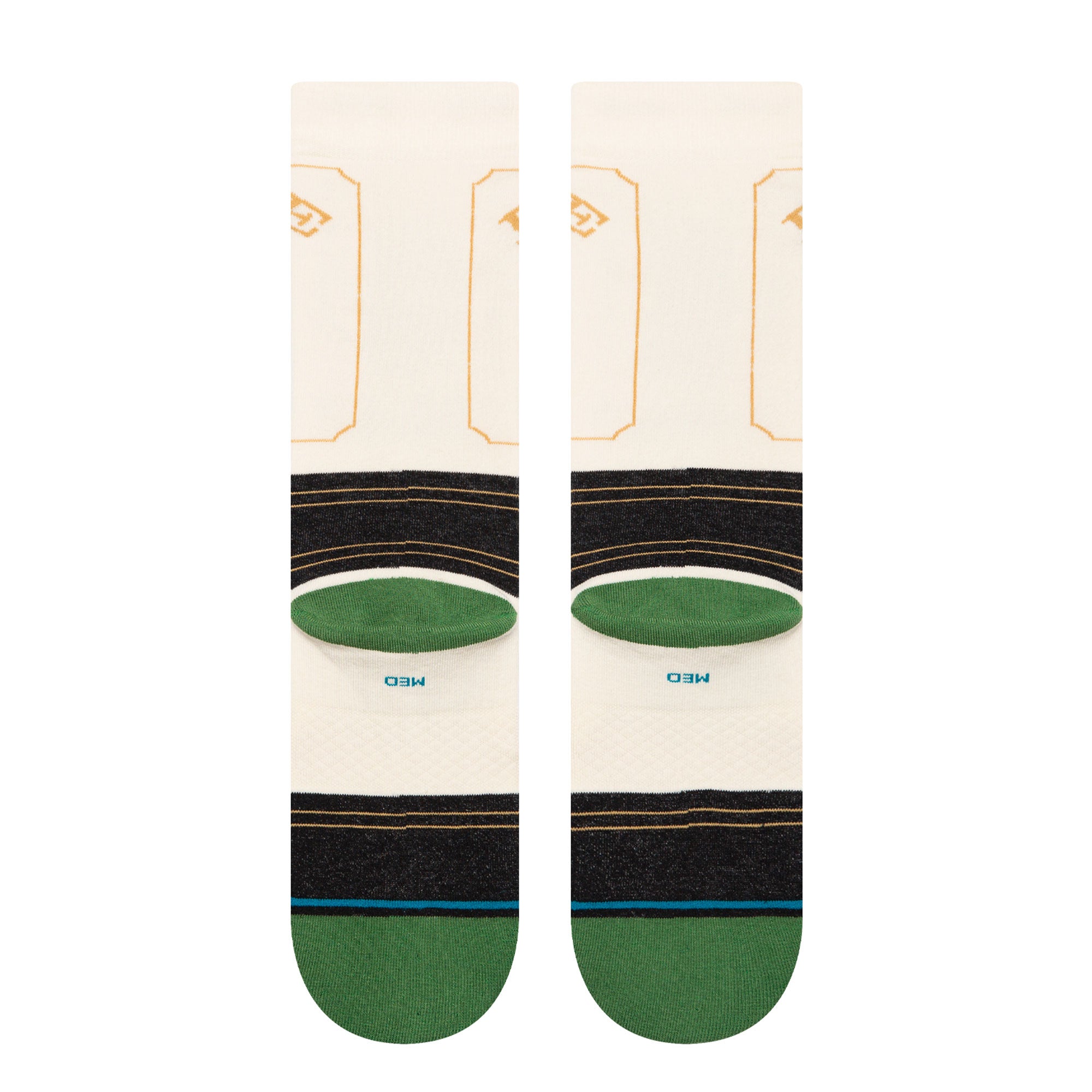 Stance The Chronic Crew Socks Black Socks Material | Overkill