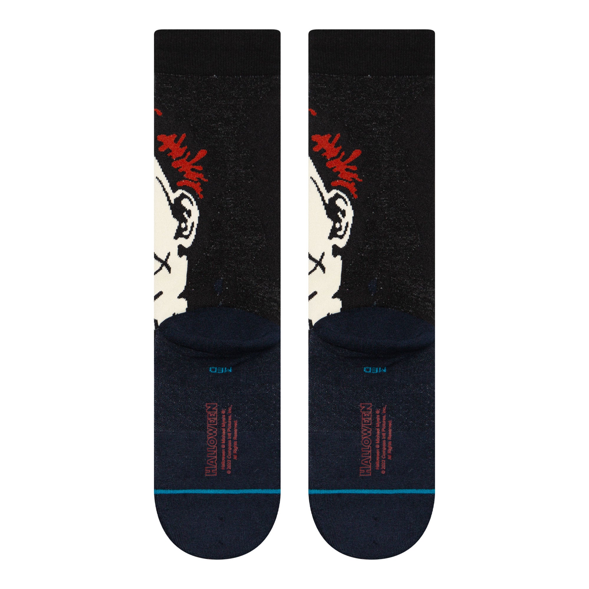 Stance Michael Myers Crew Socks Navy Socks Material | Overkill