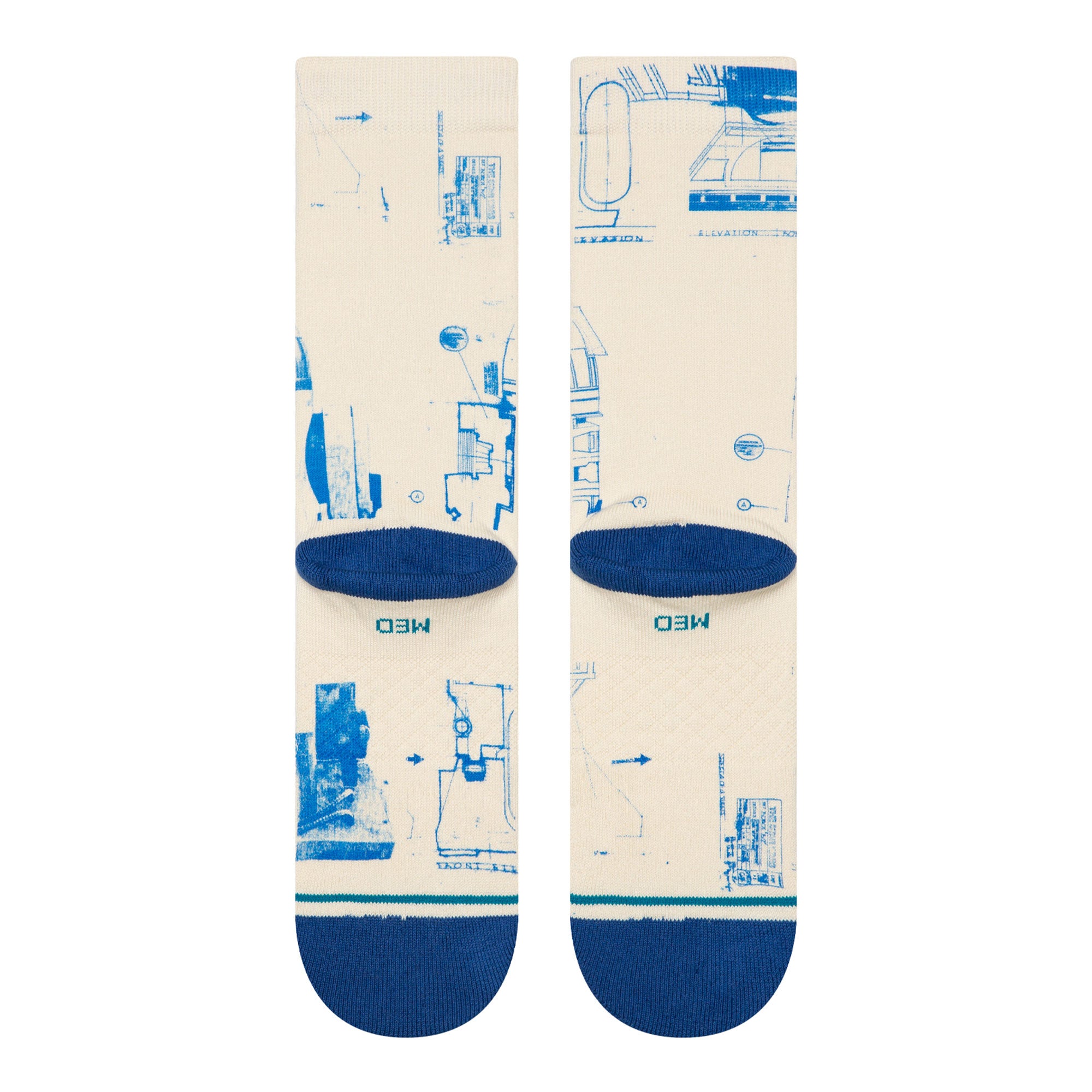 Stance R2 D2 SW Crew Socks Canvas Socks Material | Overkill