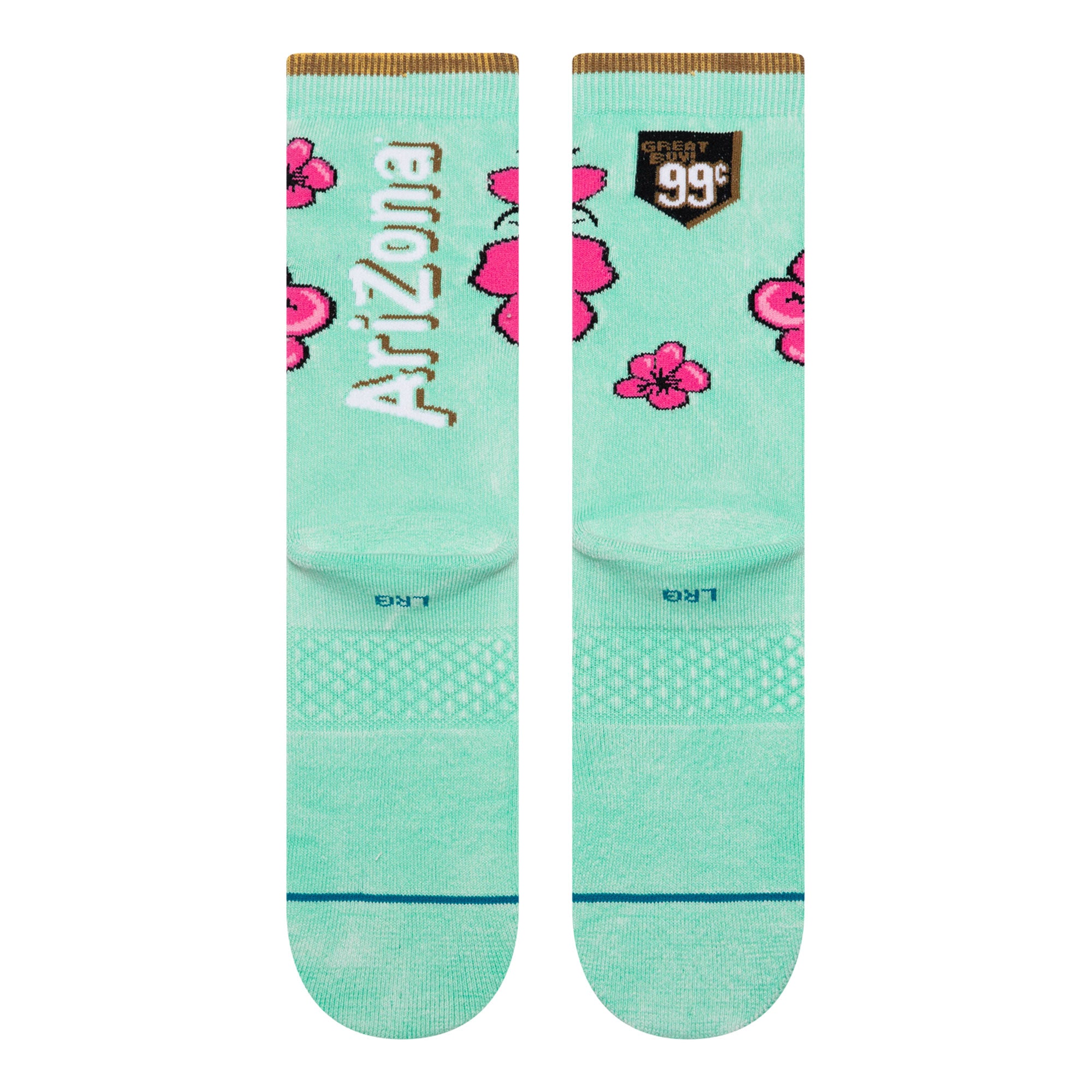 Stance 99 Cents Crew Socks Jade Socks A555A2699C-JAD Detailfoto | Overkill
