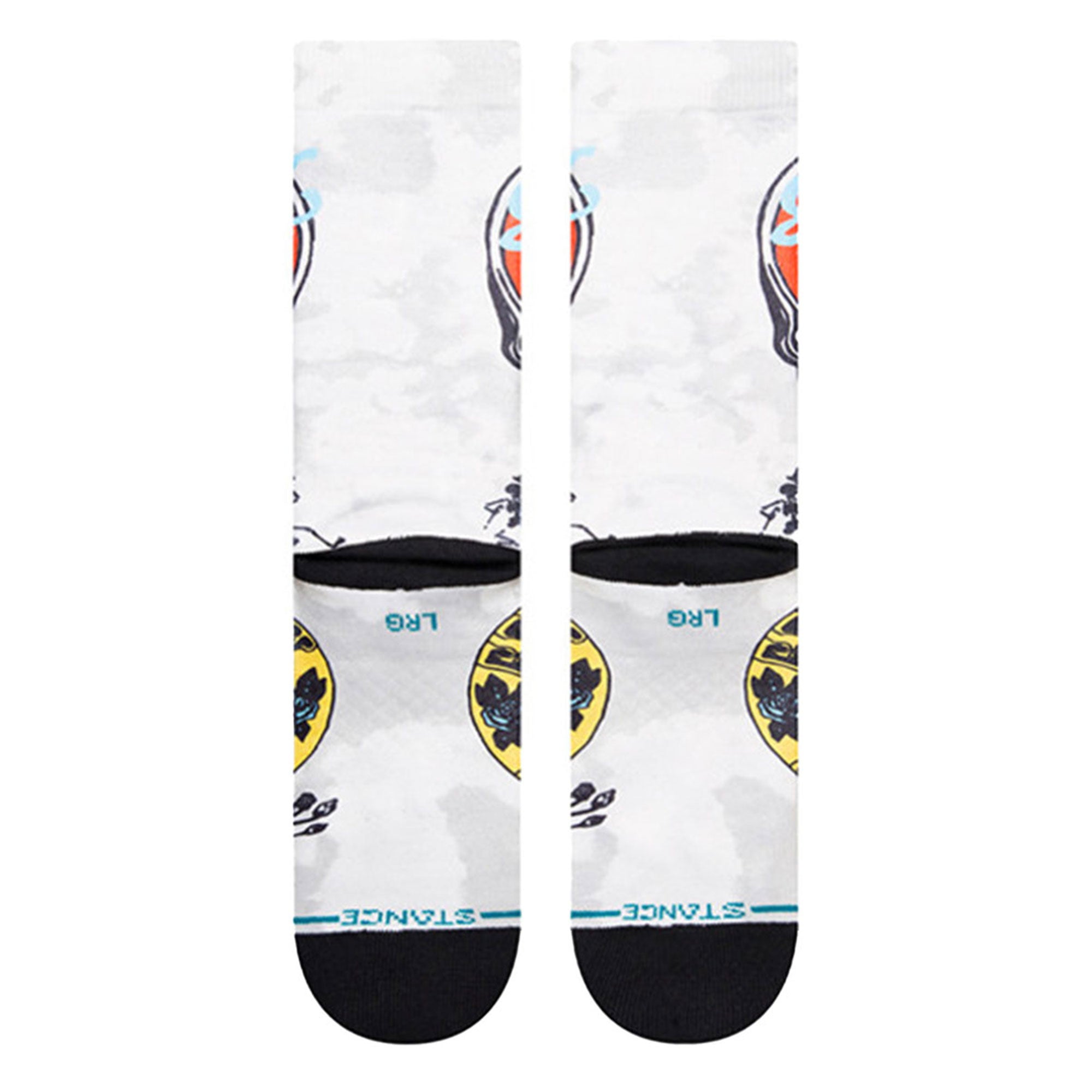 Stance Grate Socks Vintage White Socks Material | Overkill