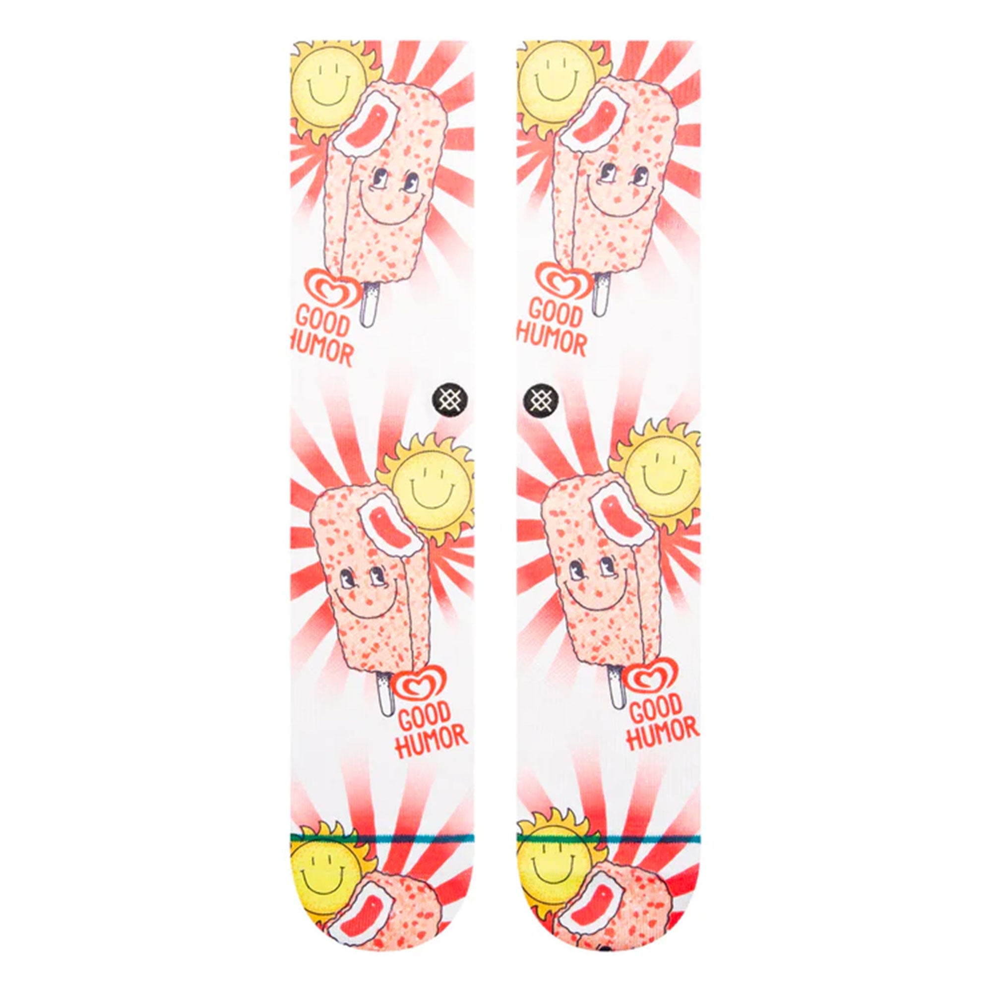 Stance Good Humor Socks Pink Socks Close-up | Overkill