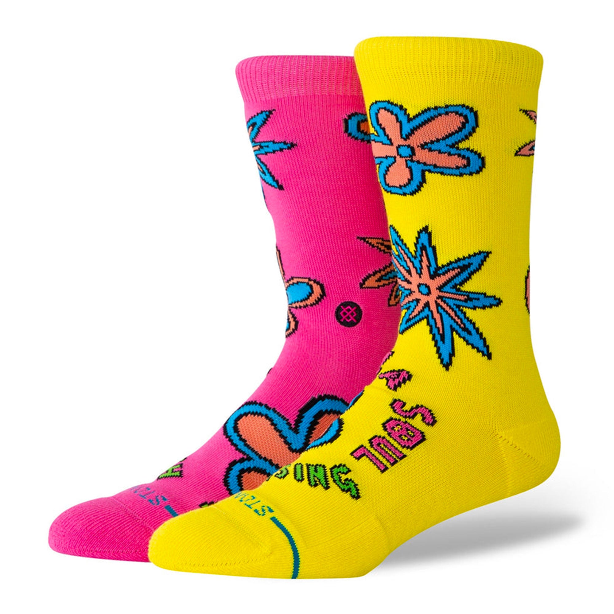 Stance 3 Feet High Crew Socks Multi Socks A555D233FE-MUL | Overkill