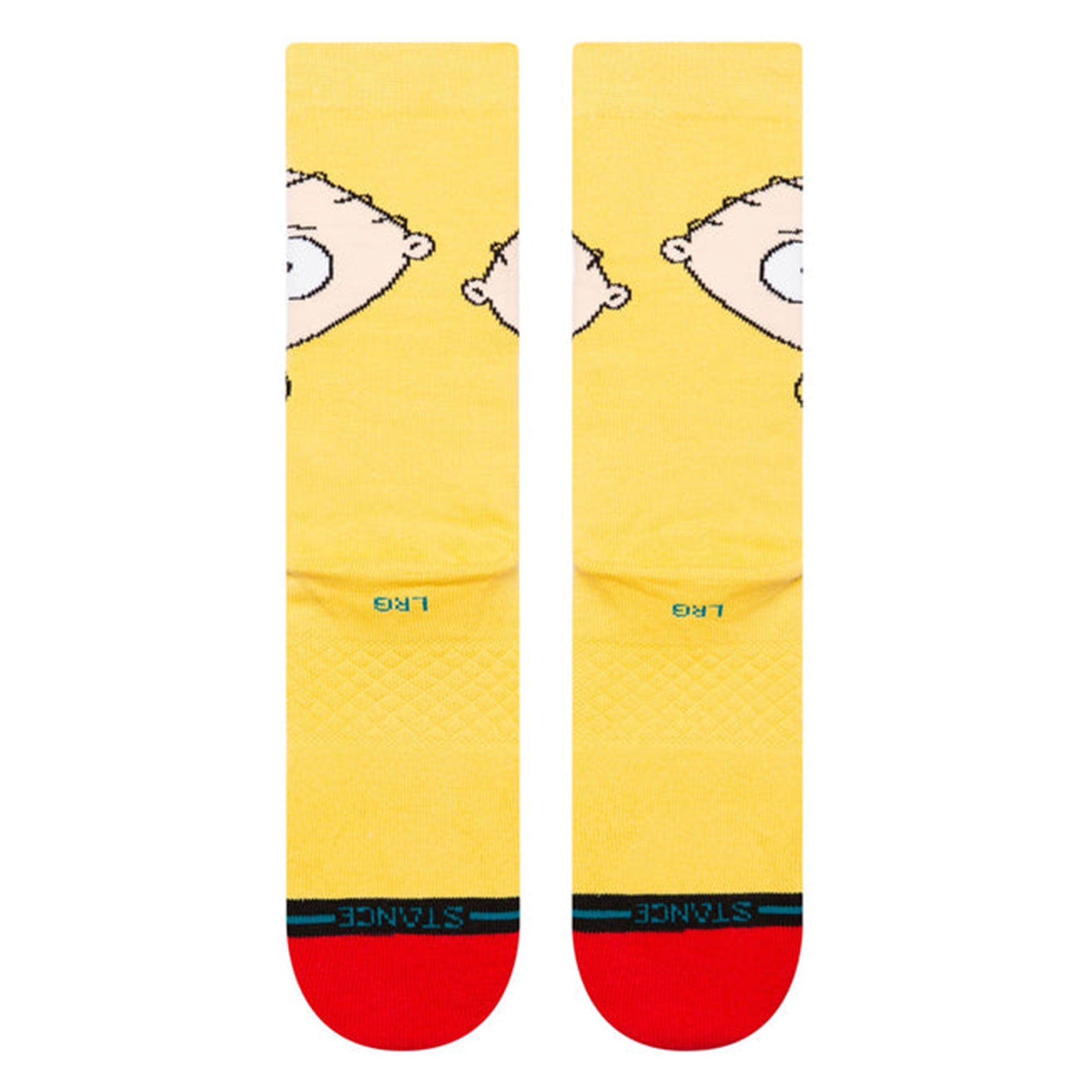 Stance Stewie Socks Yellow Socks Close-up | Overkill