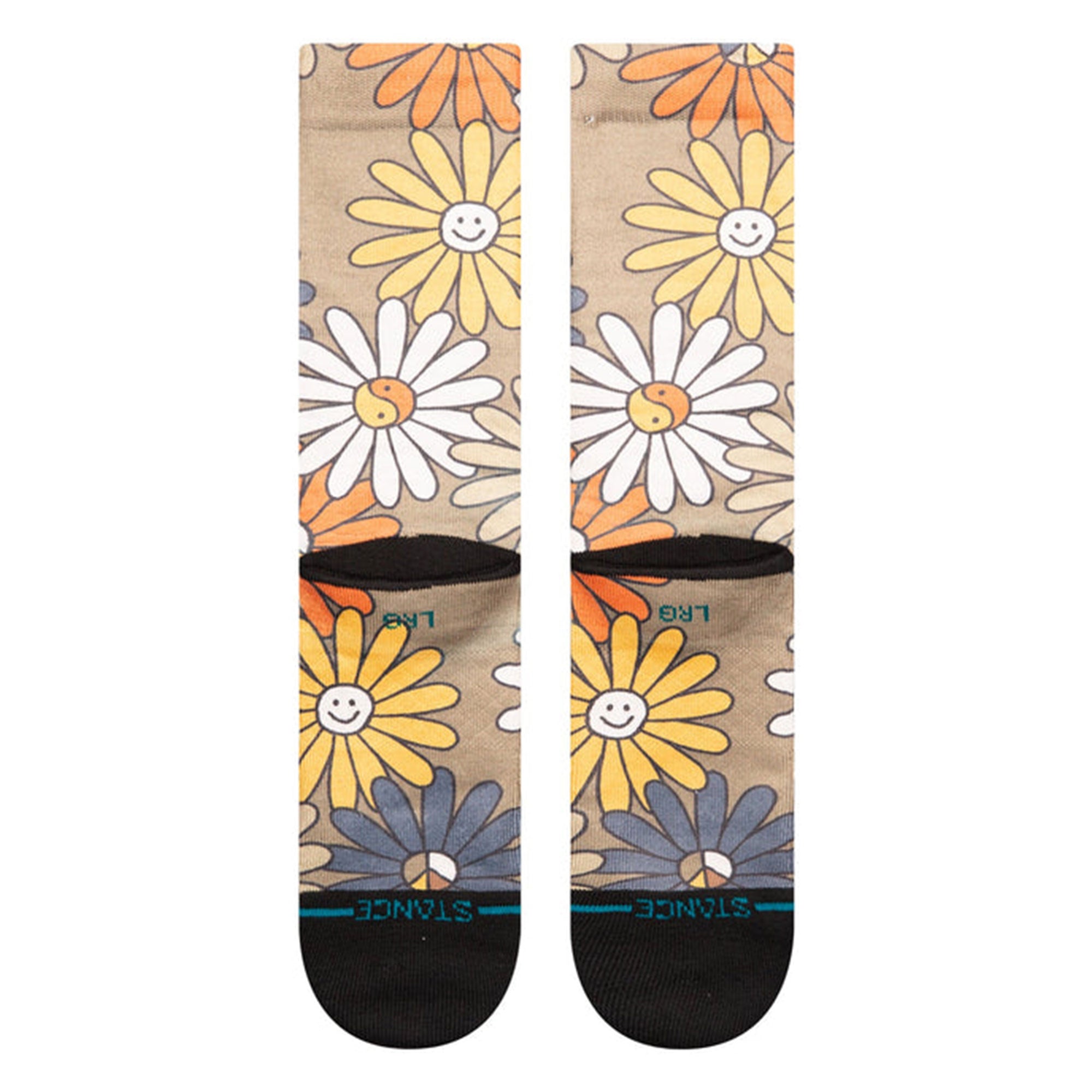 Stance Trippy Fields Socks Multi Socks Material | Overkill