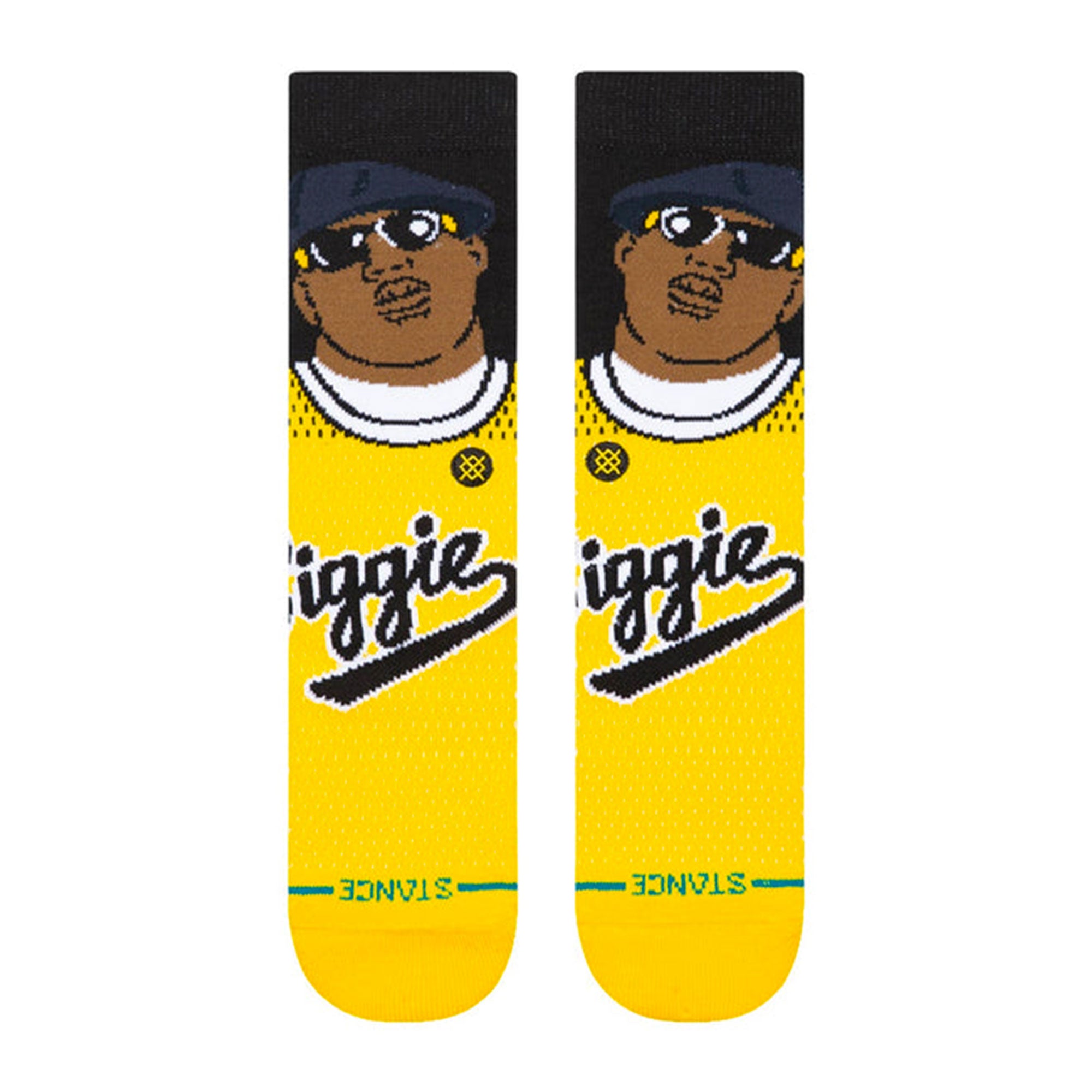 Stance Juicy Crew Socks Yellow Socks Close-up | Overkill