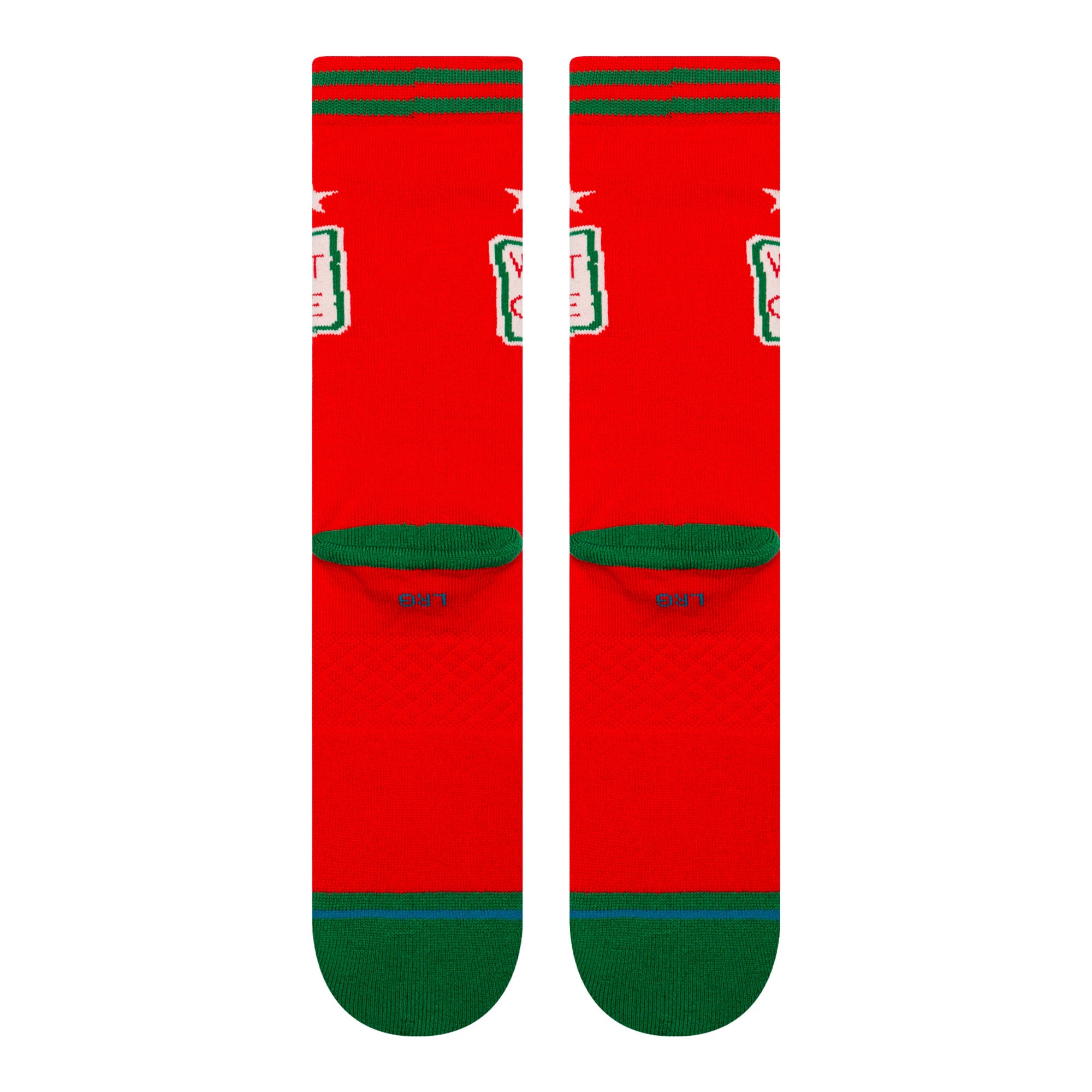 Stance Worlds Best Socks Red Socks A555D25WOR-RED Detailfoto | Overkill