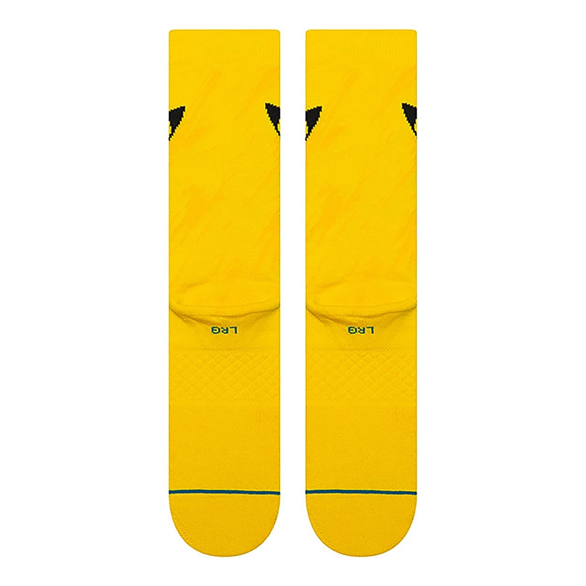 Stance Pikachu Bolt Crew Socks Yellow Socks A555D26PIK-YEL Close-up | Overkill