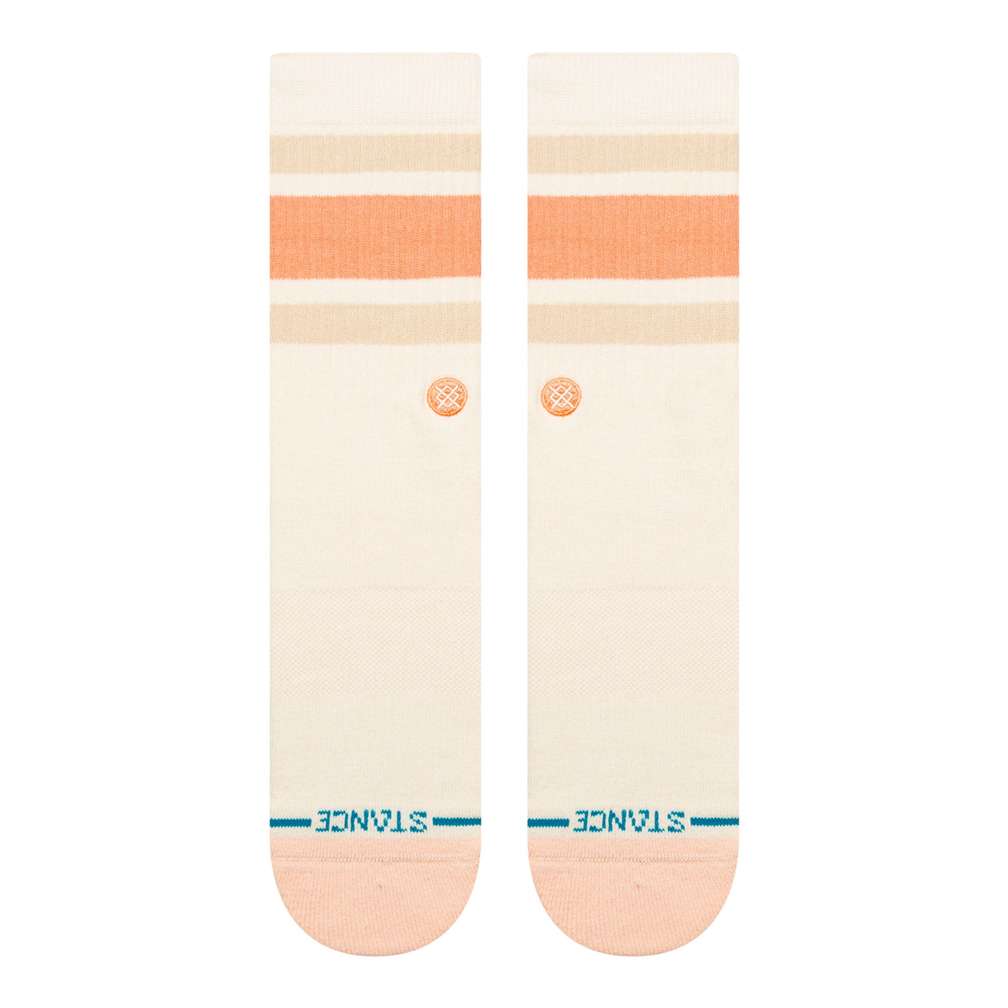 Stance Wmns Boyd St Socks Peach Socks Close-up | Overkill