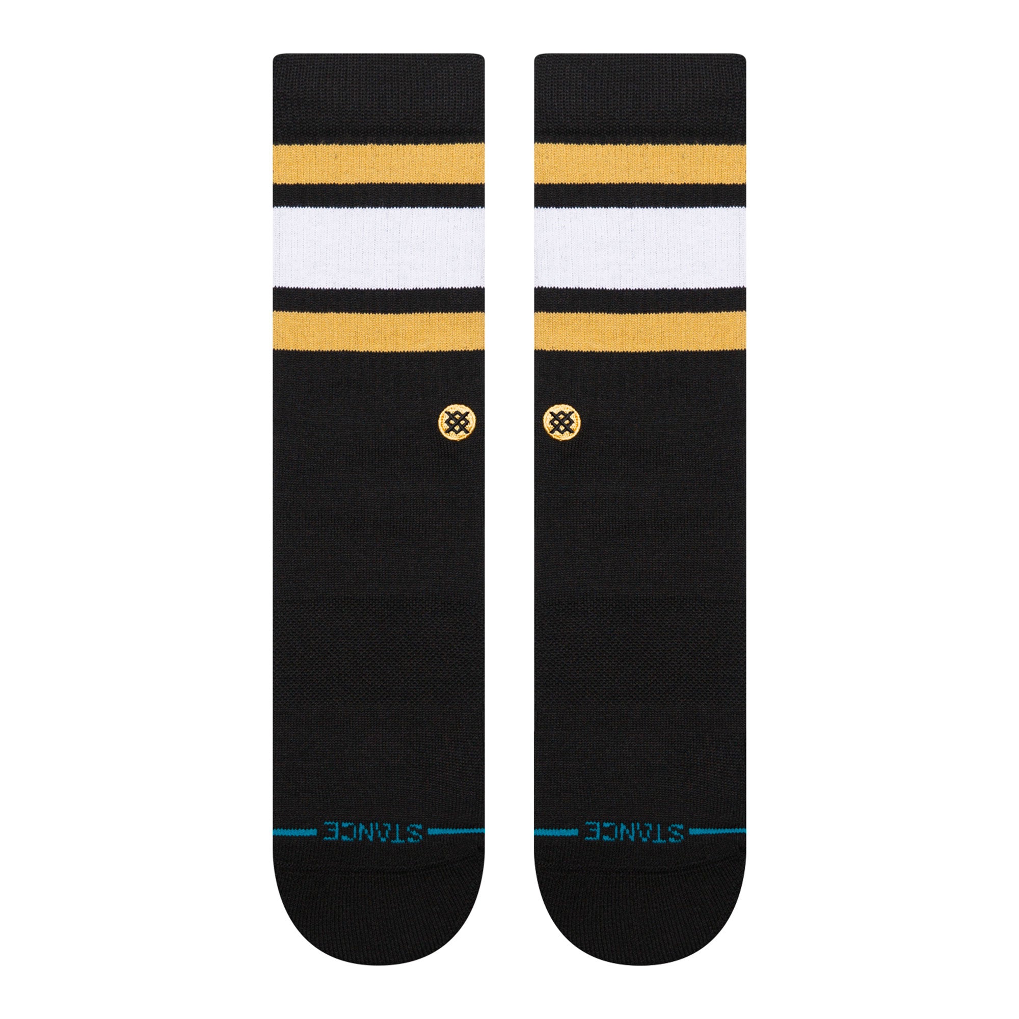 Stance Boyd ST Socks Black / Brown Socks Close-up | Overkill