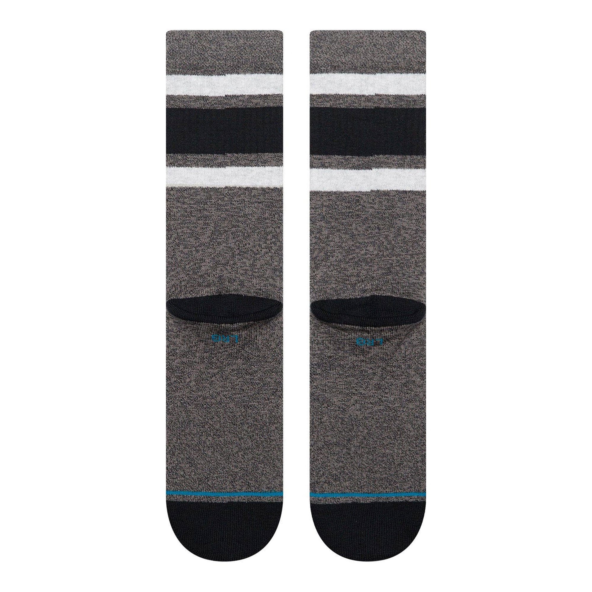 Stance Boyd ST Socks Charcoal Socks A556A20BOS-CHR Close-up | Overkill
