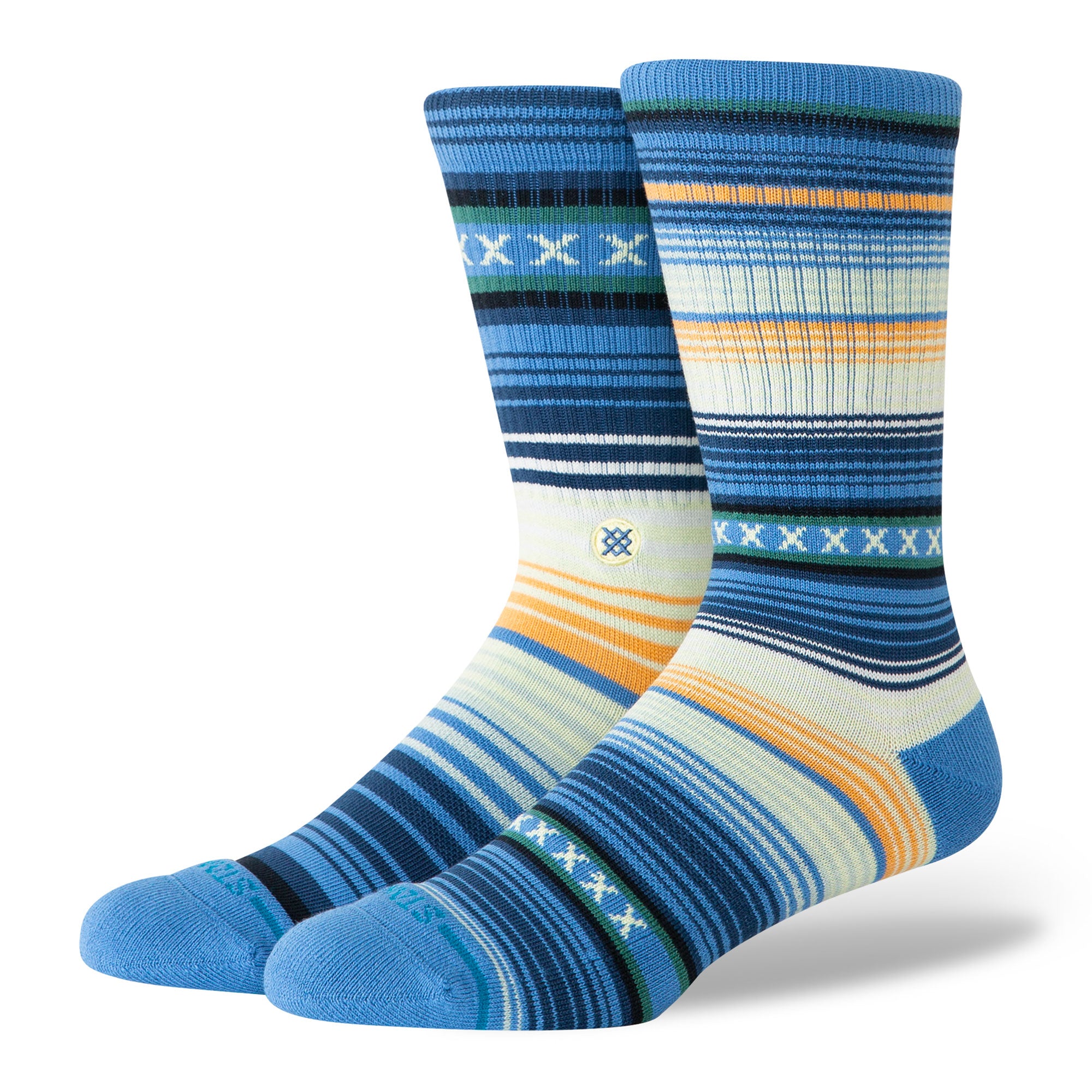 Stance Curren ST Crew Socks Capri Blue Socks A556A20CHS-CAP | Overkill