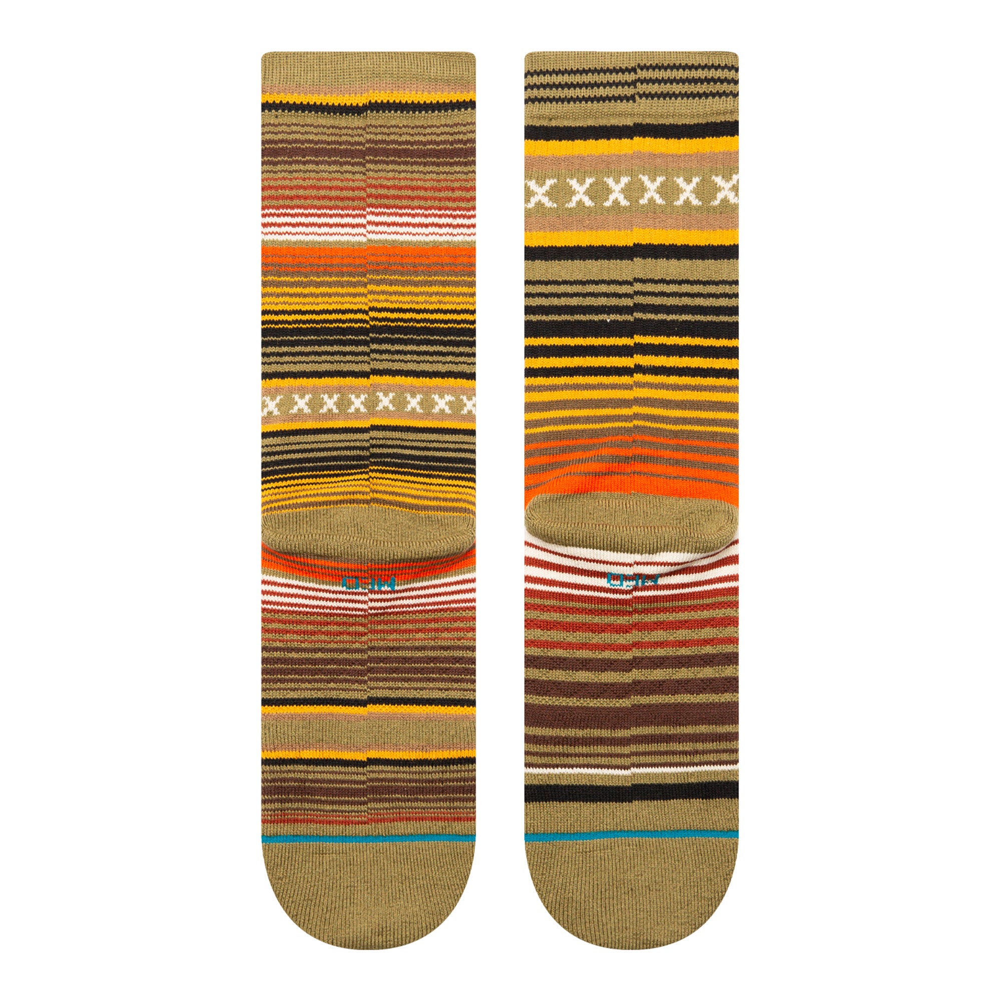 Stance Curren ST Crew Socks Chive Socks Material | Overkill
