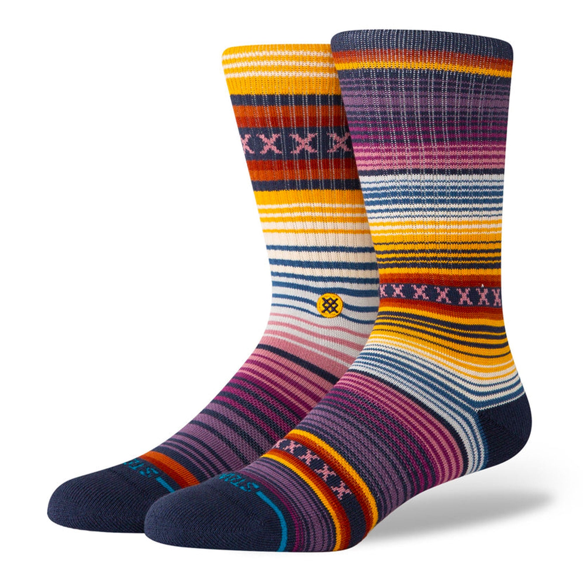 Stance Curren ST Crew Socks Grape Socks A556A20CHS-GRE | Overkill