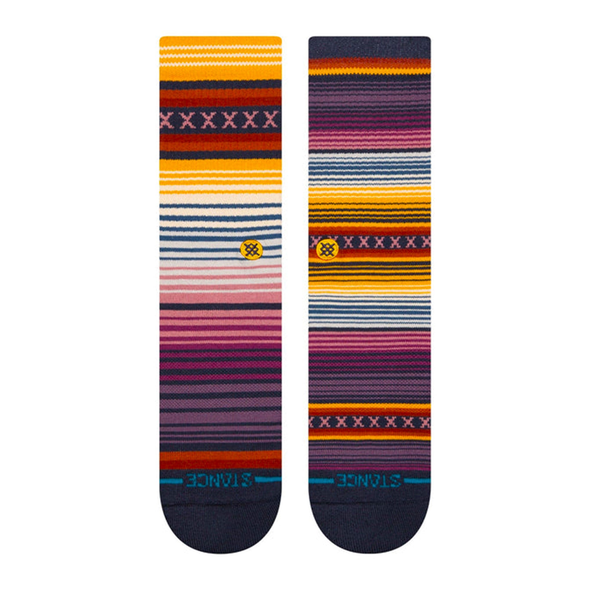 Stance Curren ST Crew Socks Grape Socks Close-up | Overkill
