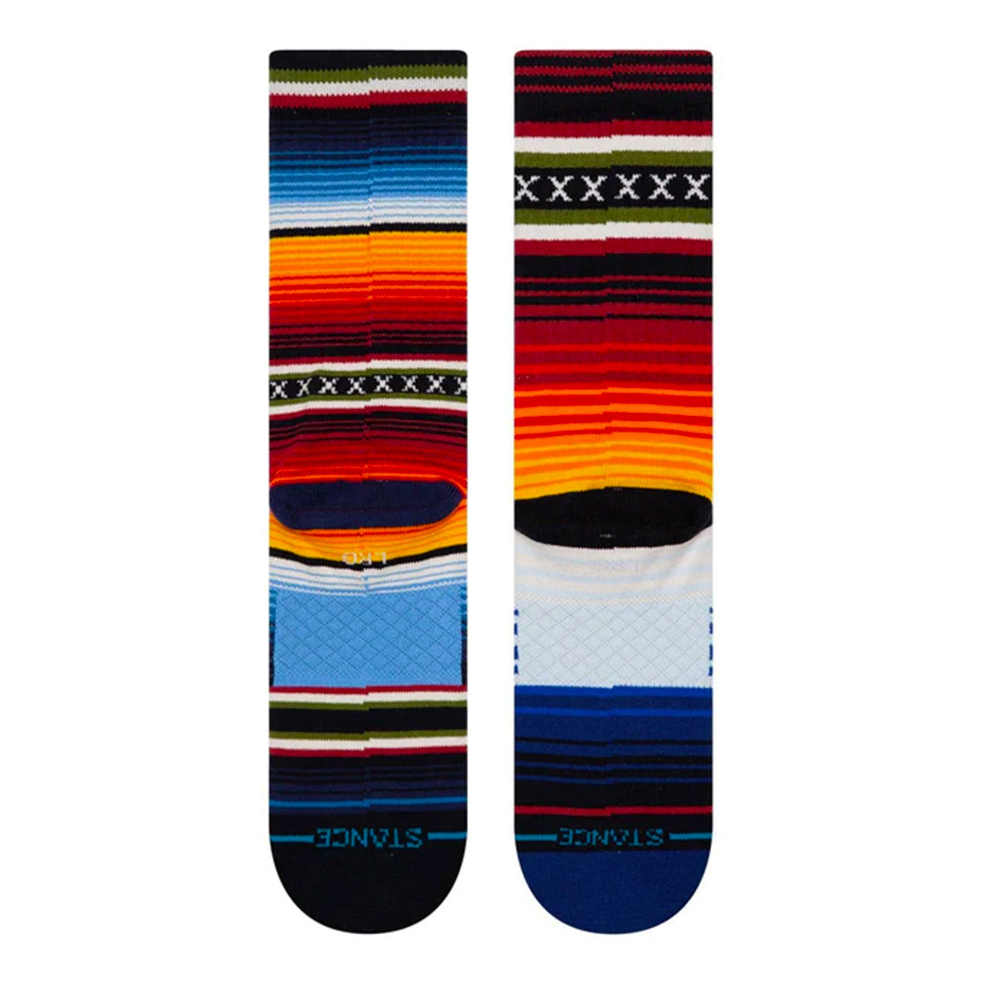 Stance Curren ST Crew Socks Red Socks Material | Overkill