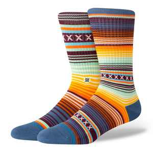 Stance Curren ST Crew Socks Sea Blue Socks A556A20CHS-SBL | Overkill