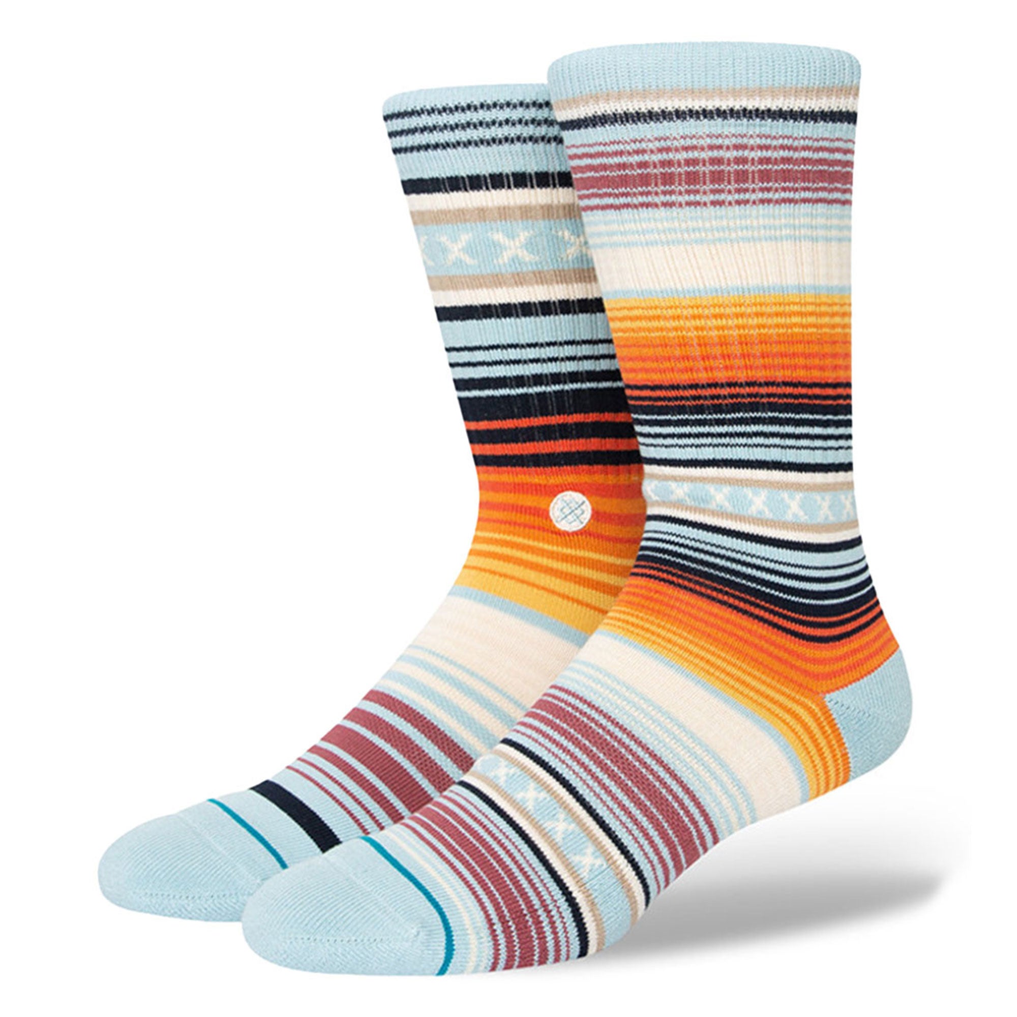 Stance Curren ST Crew Socks Light Blue Socks A556A20CHS-LBL | Overkill