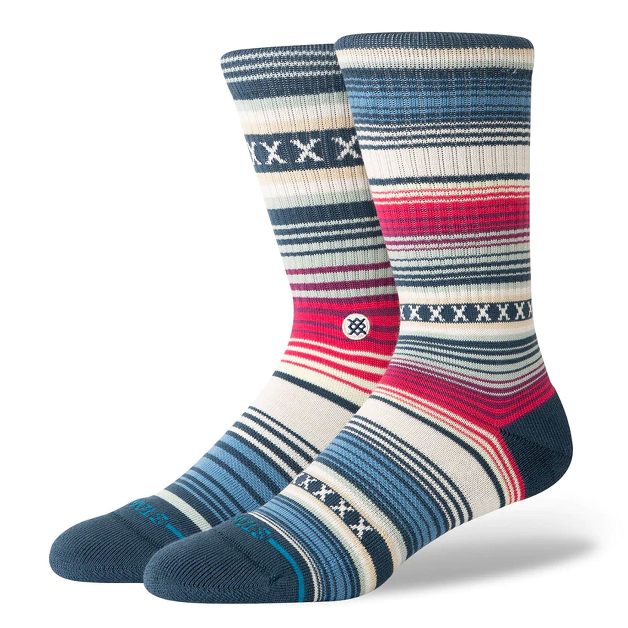 Stance Curren ST Crew Socks Navy Socks A556A20CHS-NVY | Overkill