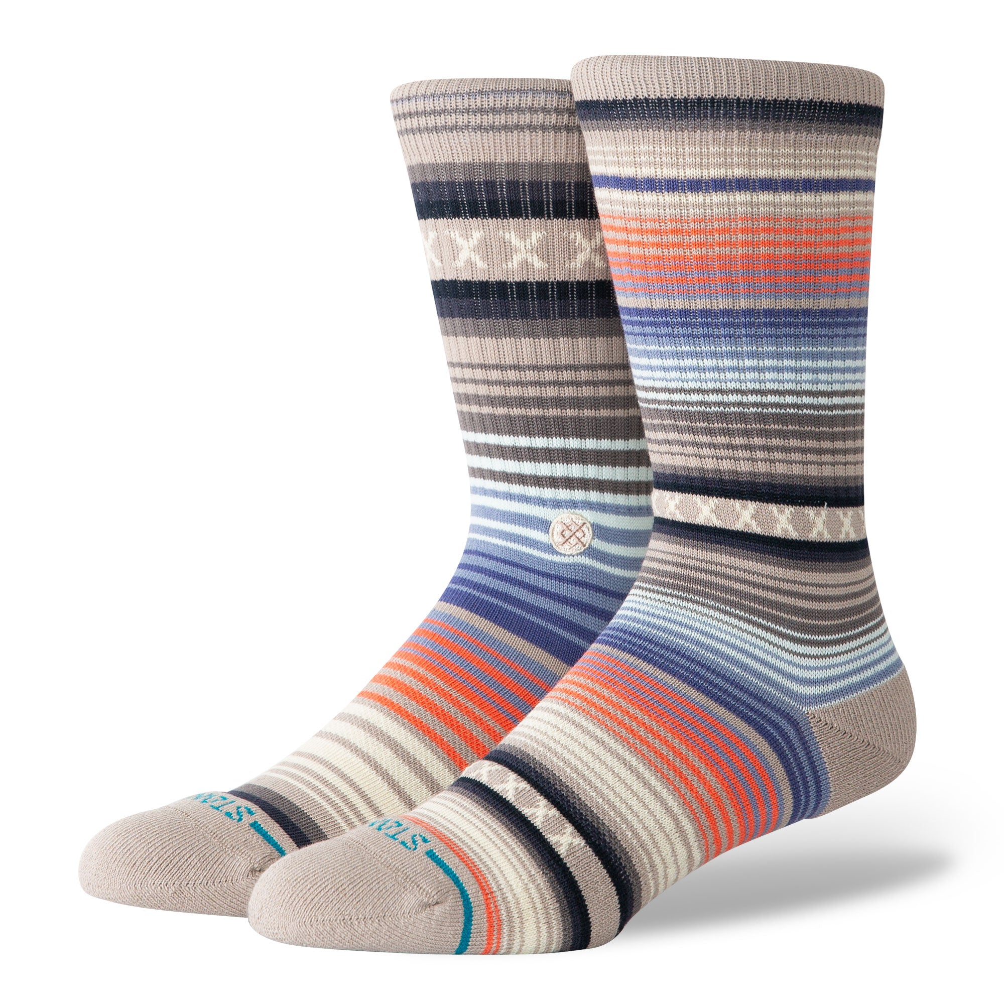 Stance Curren ST Crew Socks String Grey Socks A556A20CHS-STG | Overkill