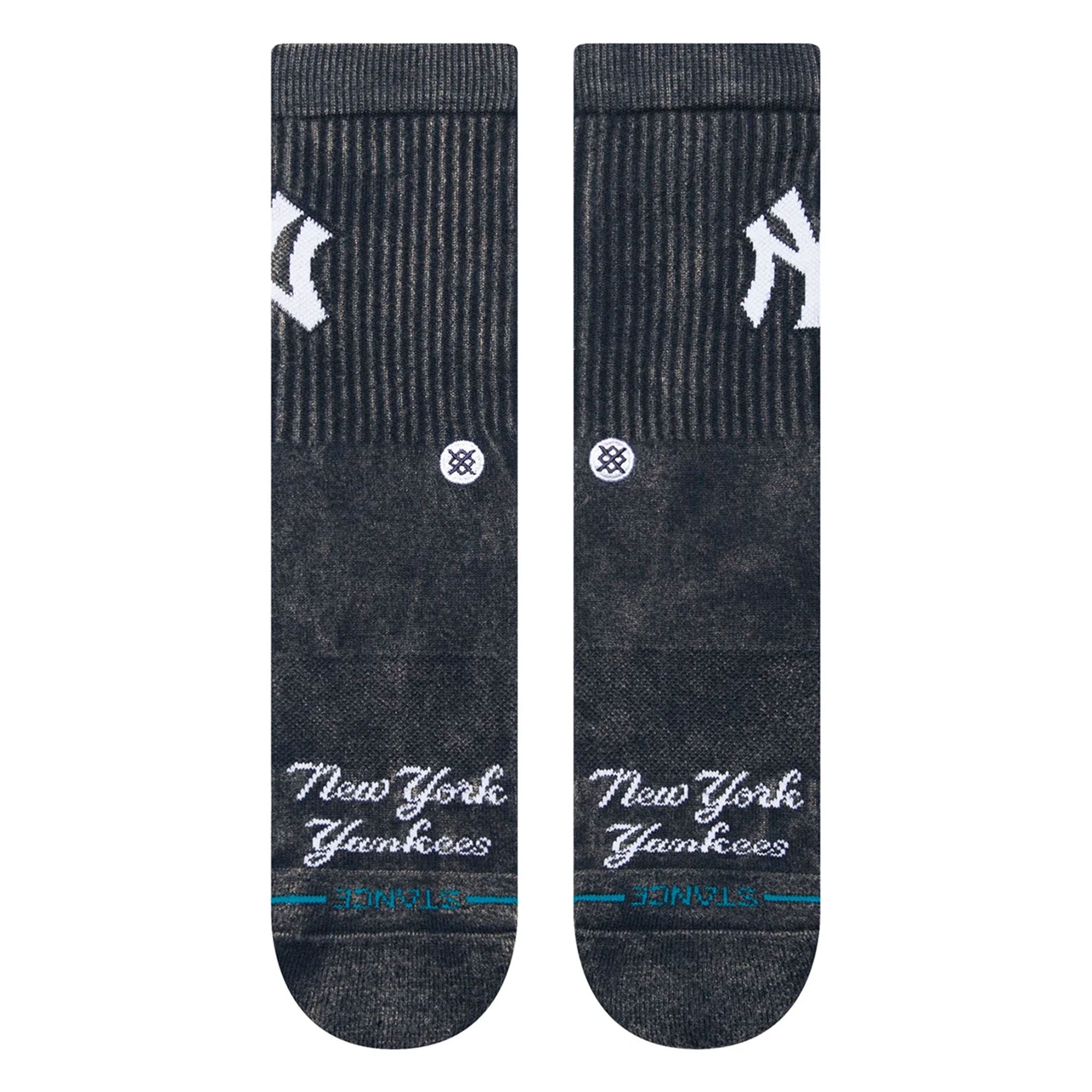Stance Fade NY Socks Navy Socks Close-up | Overkill