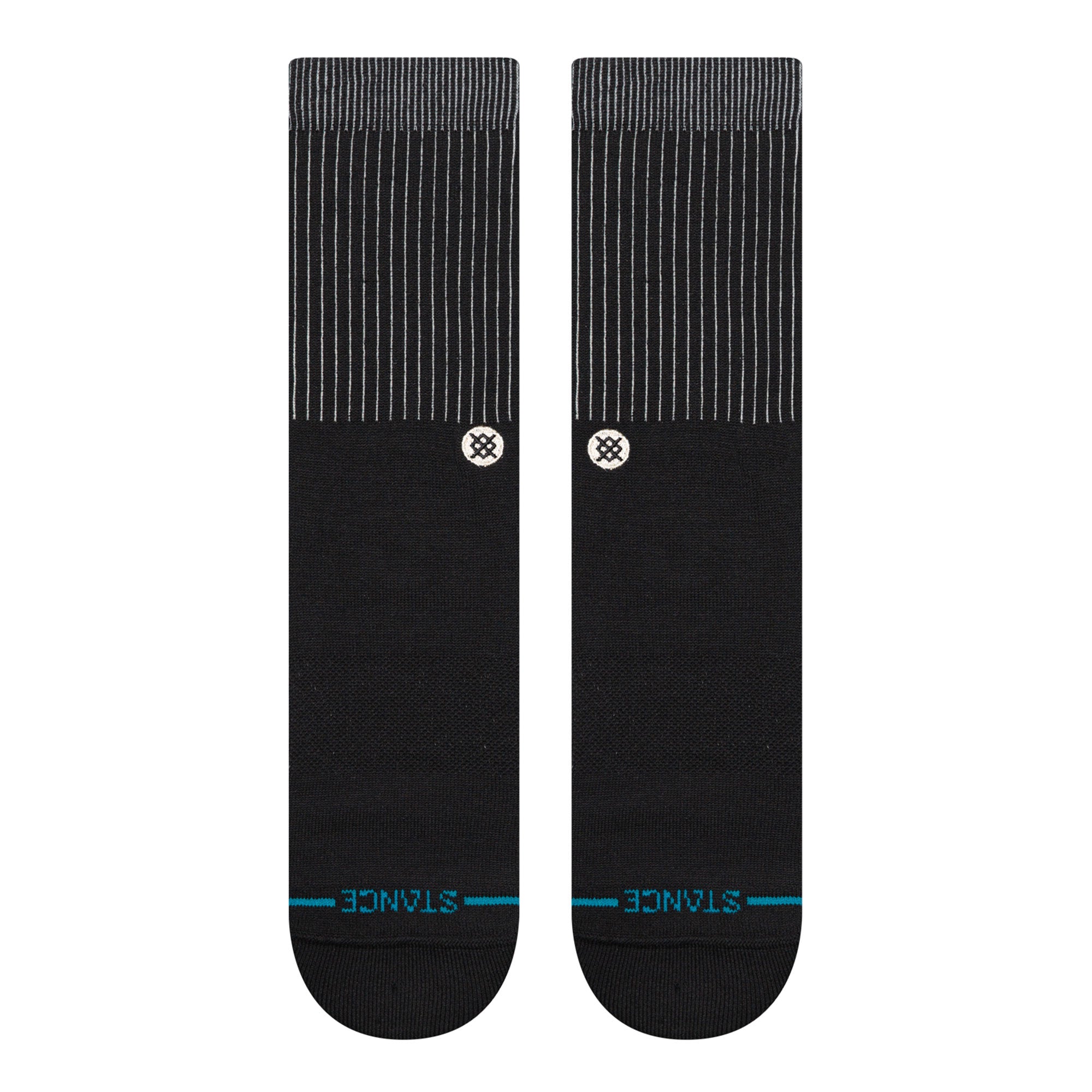 Stance Icon Pop Crew Socks Black Socks Close-up | Overkill