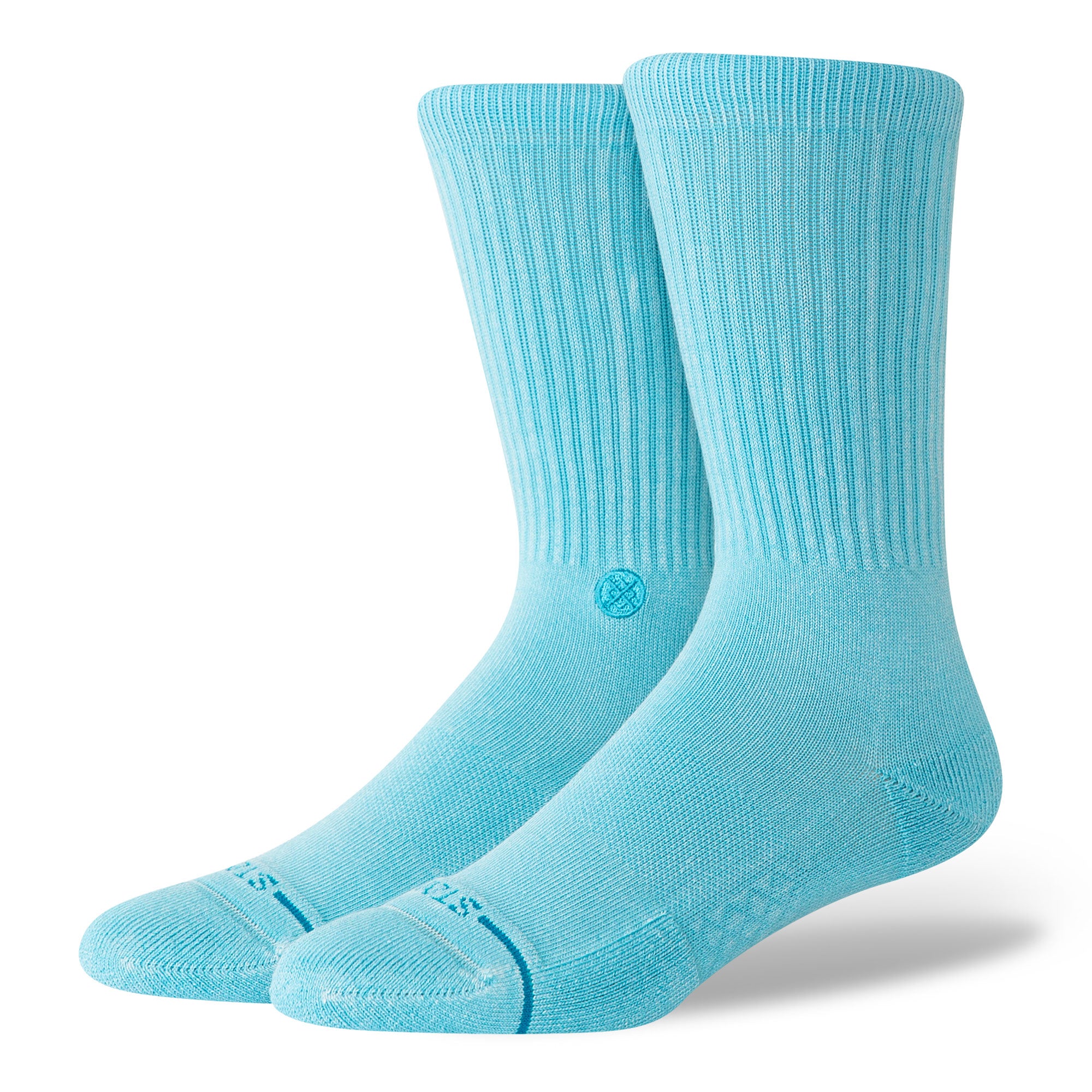 Stance Icon Dyed Socks Electric Blue Socks A556A25IDC-ELB | Overkill