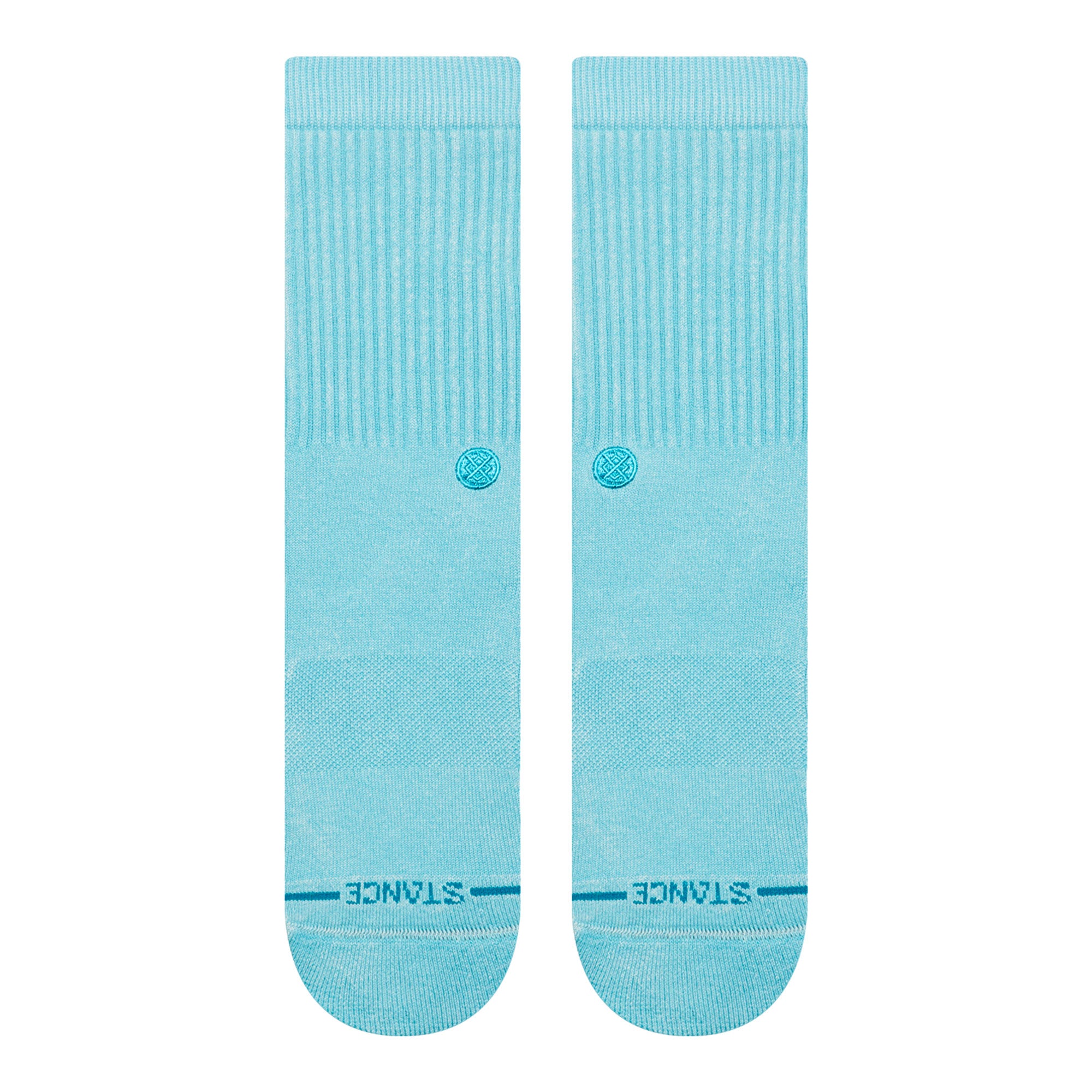 Stance Icon Dyed Socks Electric Blue Socks A556A25IDC-ELB Close-up | Overkill