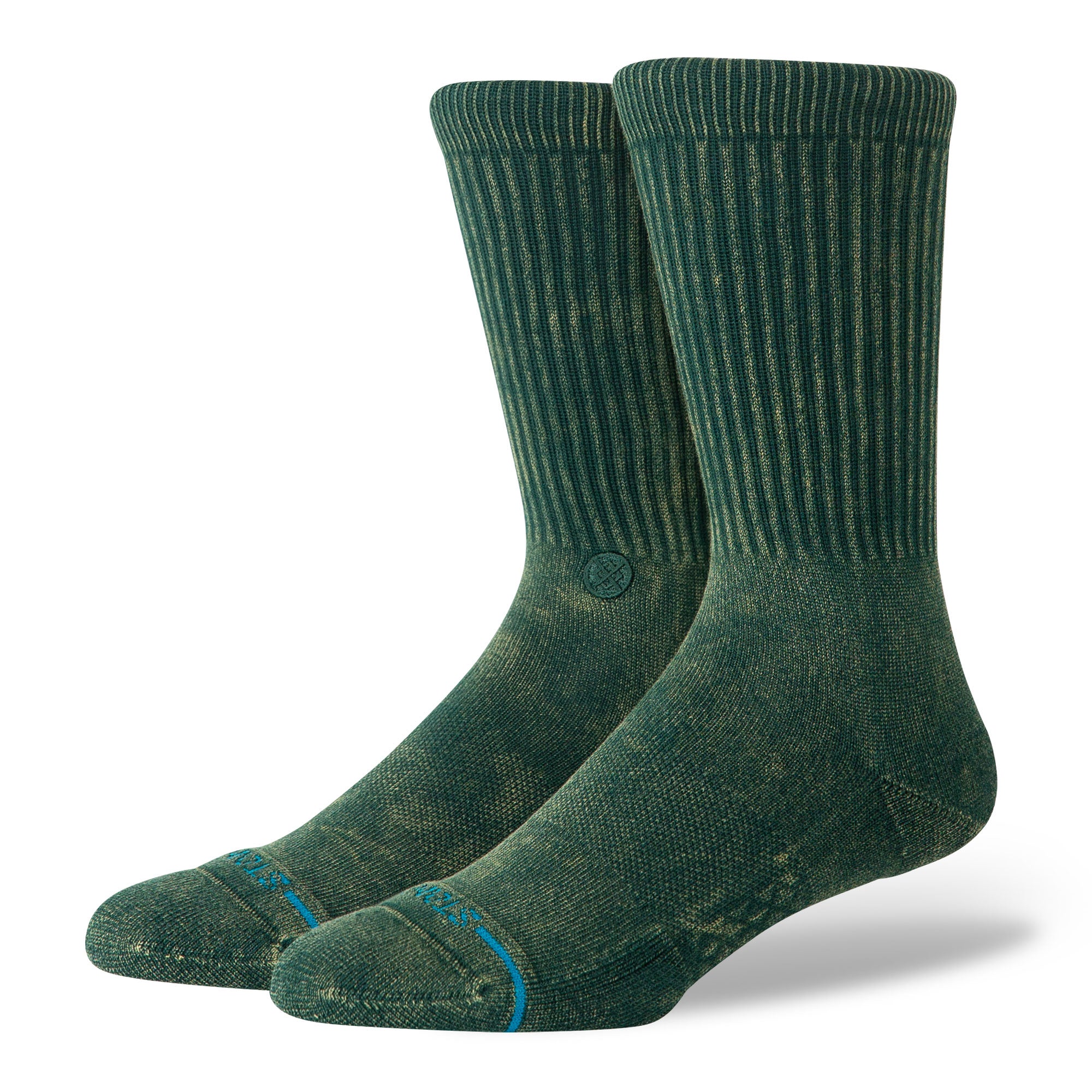 Stance Icon Dyed Socks Pine Socks A556A25IDC-PIN | Overkill