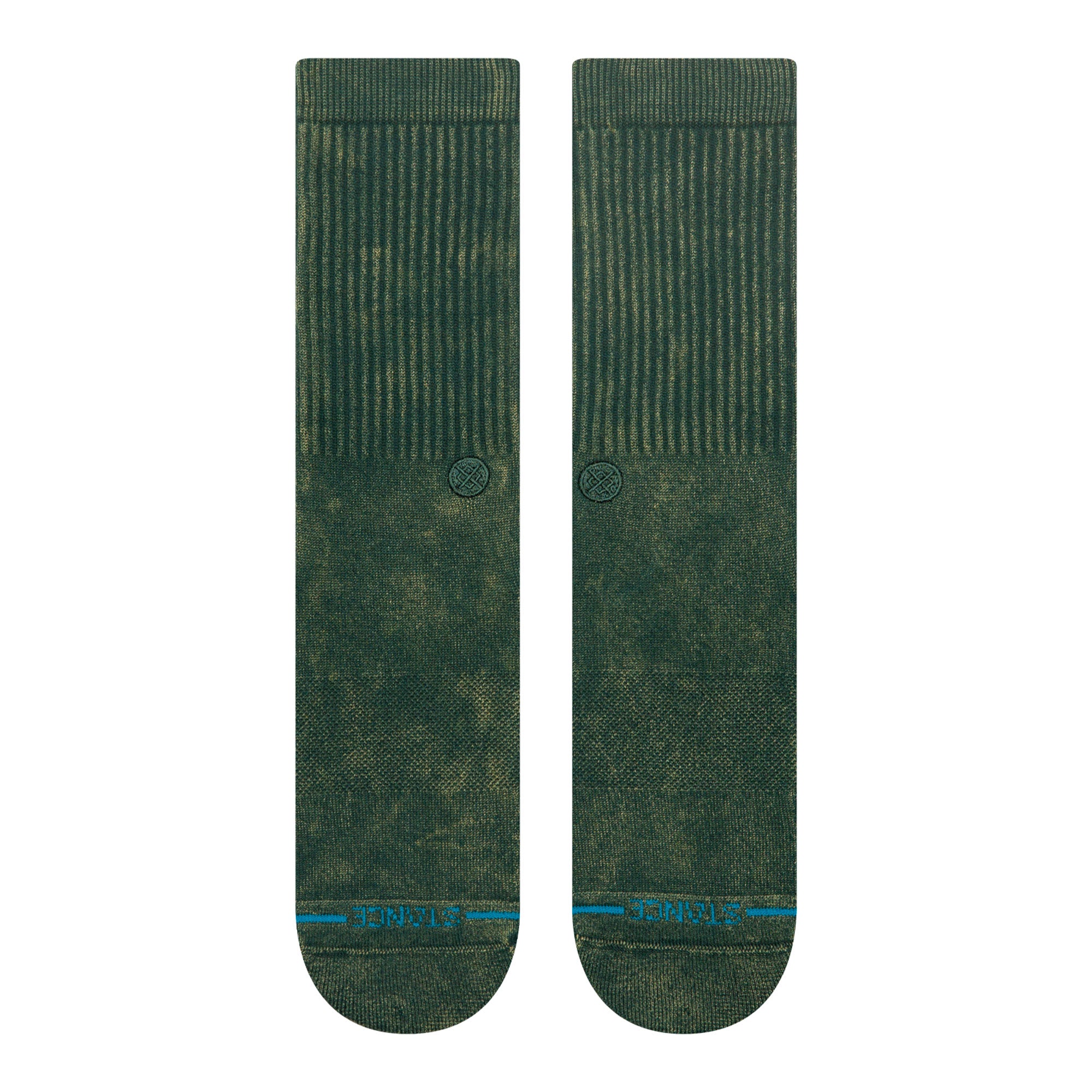 Stance Icon Dyed Socks Pine Socks A556A25IDC-PIN Close-up | Overkill