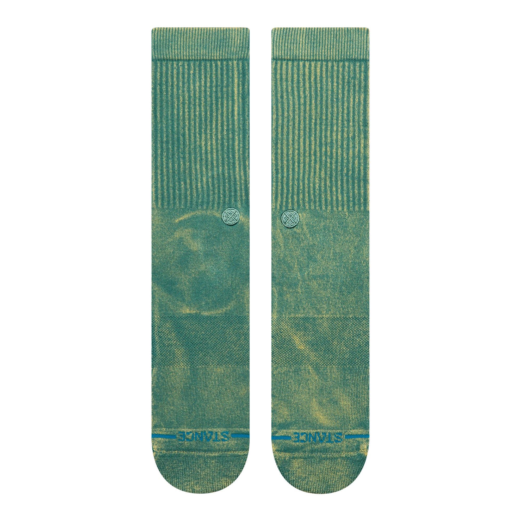 Stance Icon Dyed Crew Socks Teal Socks A556A25IDC-TEA Detailfoto | Overkill