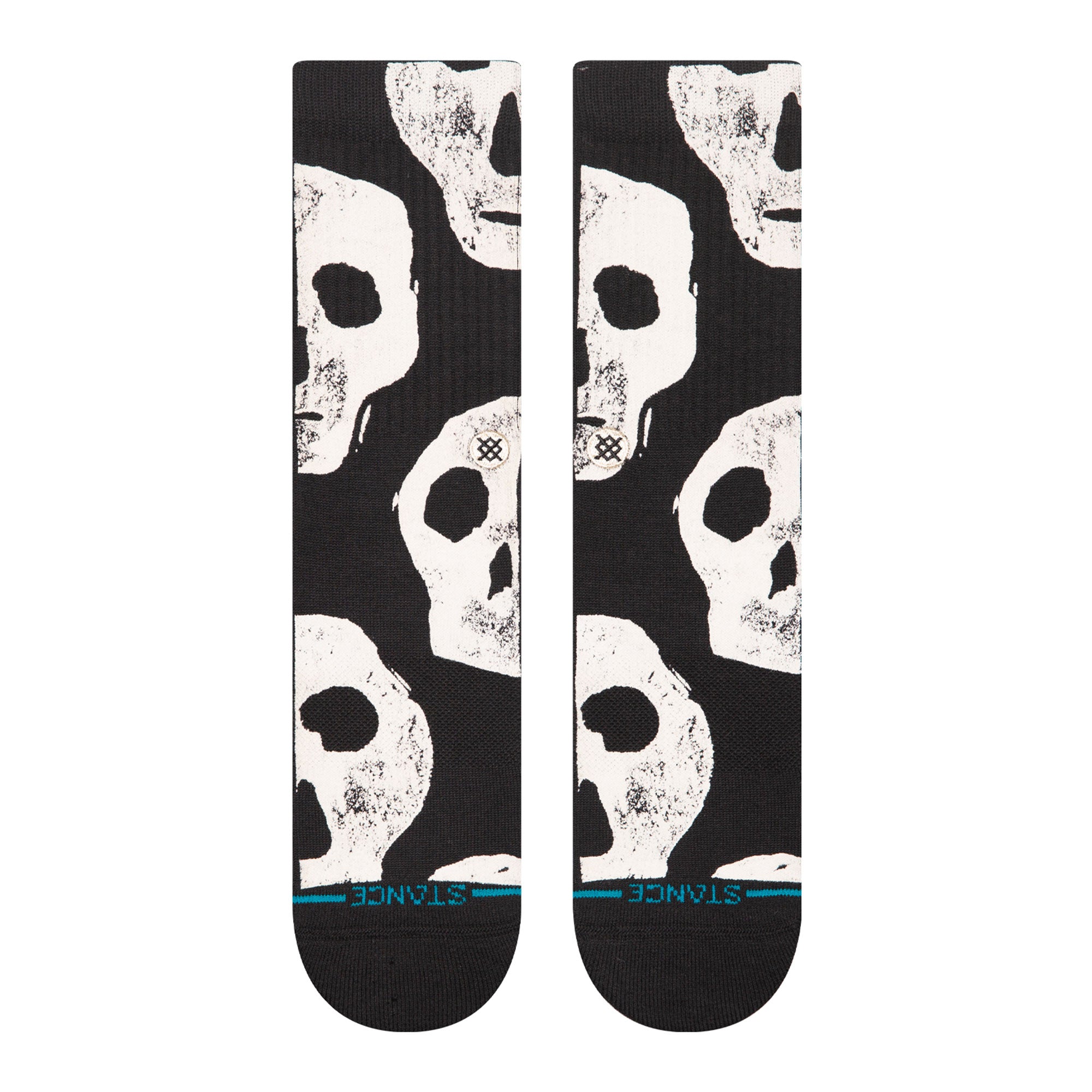 Stance Jolly Rogers Crew Socks Black Socks Close-up | Overkill