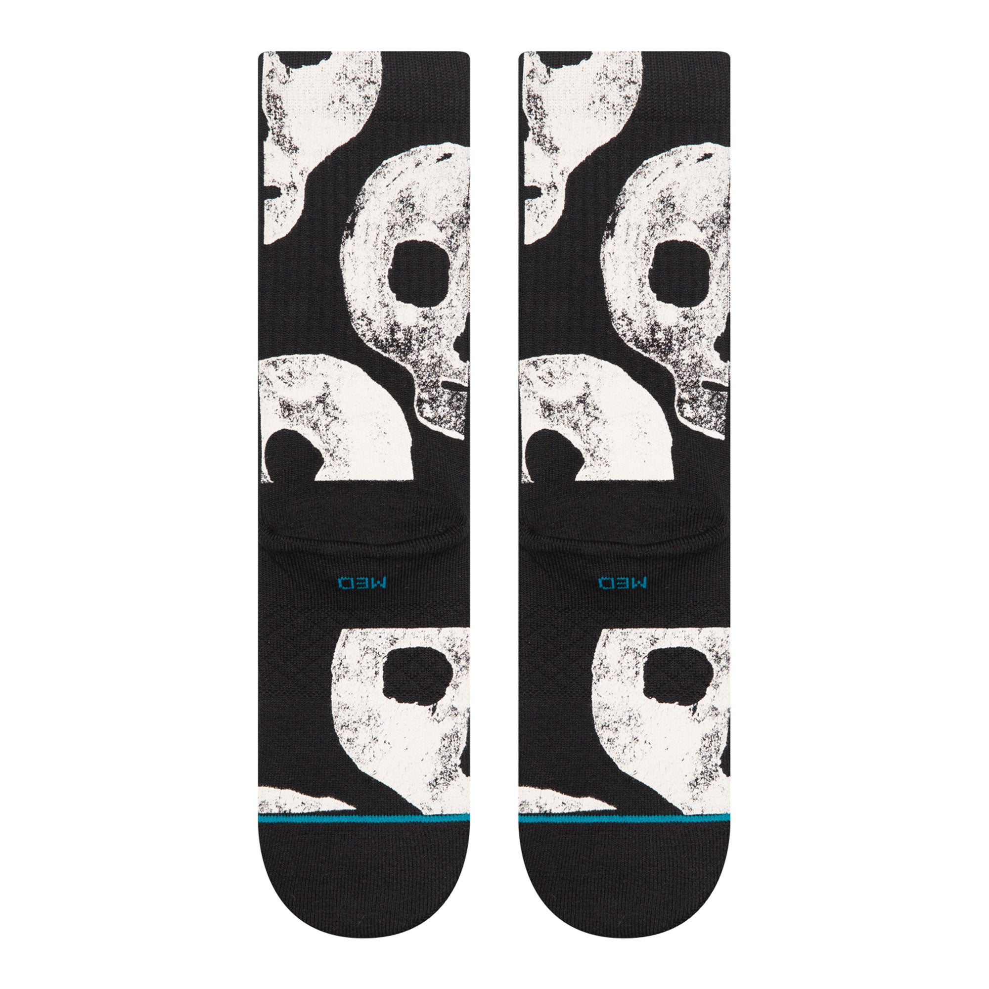 Stance Jolly Rogers Crew Socks Black Socks Material | Overkill