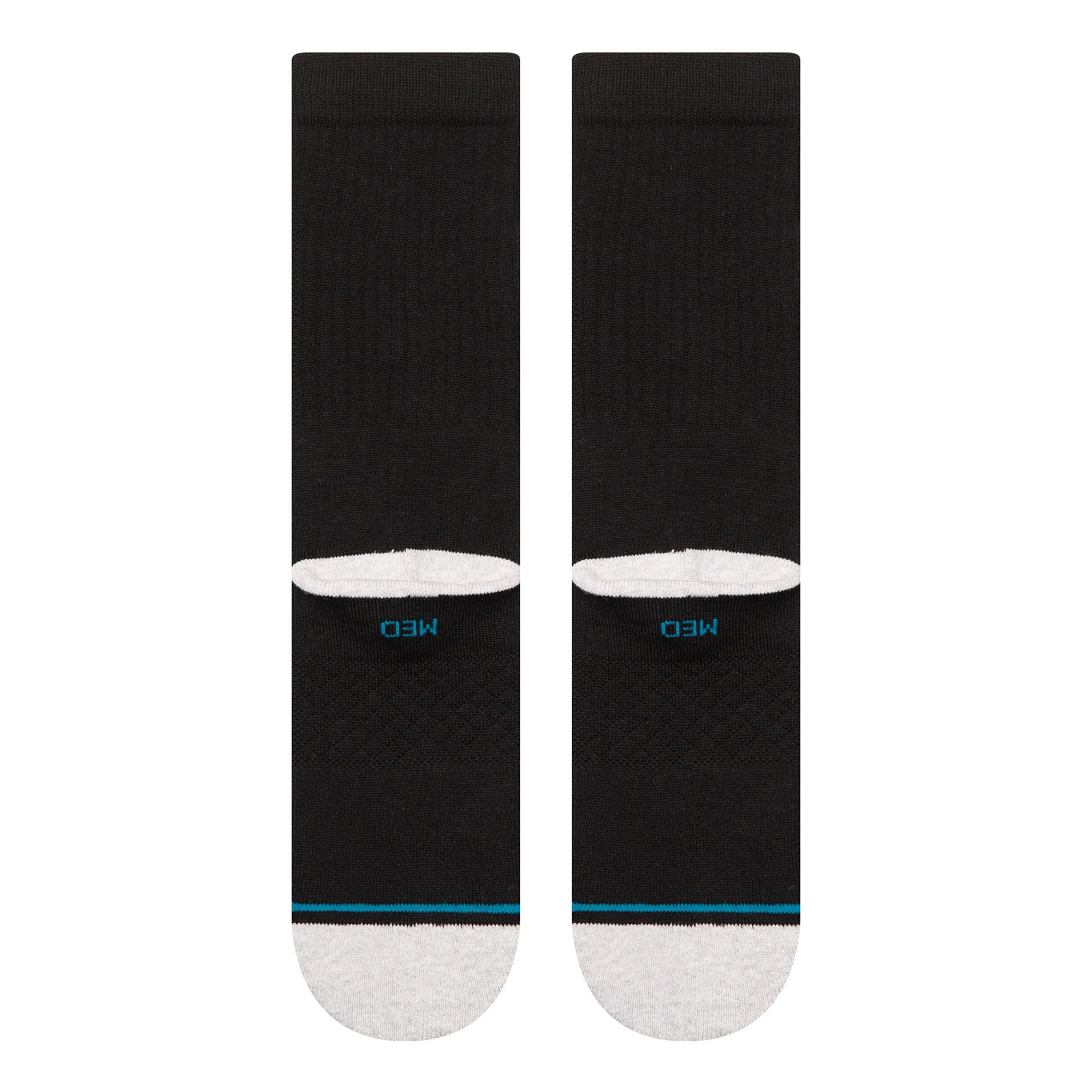 Stance Smashed Crew Socks Black Socks Material | Overkill