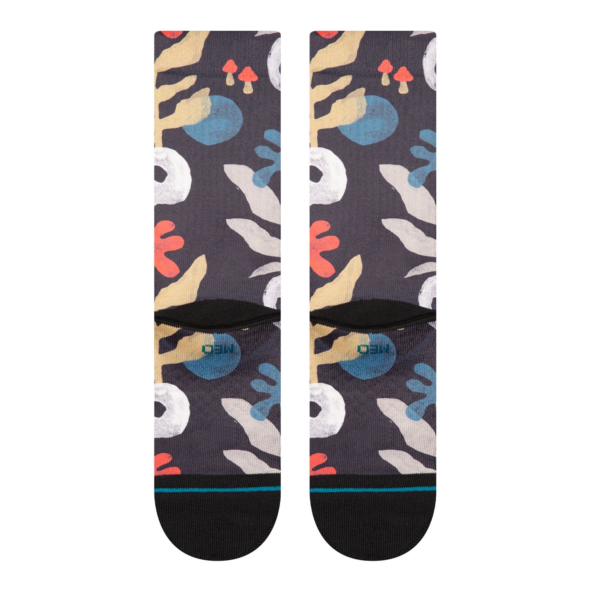 Stance Tropiskull Crew Socks Black Socks Material | Overkill