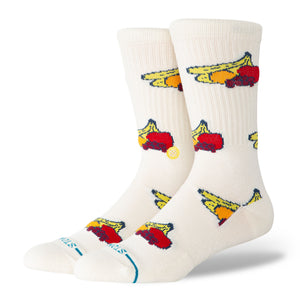 Stance Fruits Crew Socks Canvas Socks A556A26FRU-CVS | Overkill