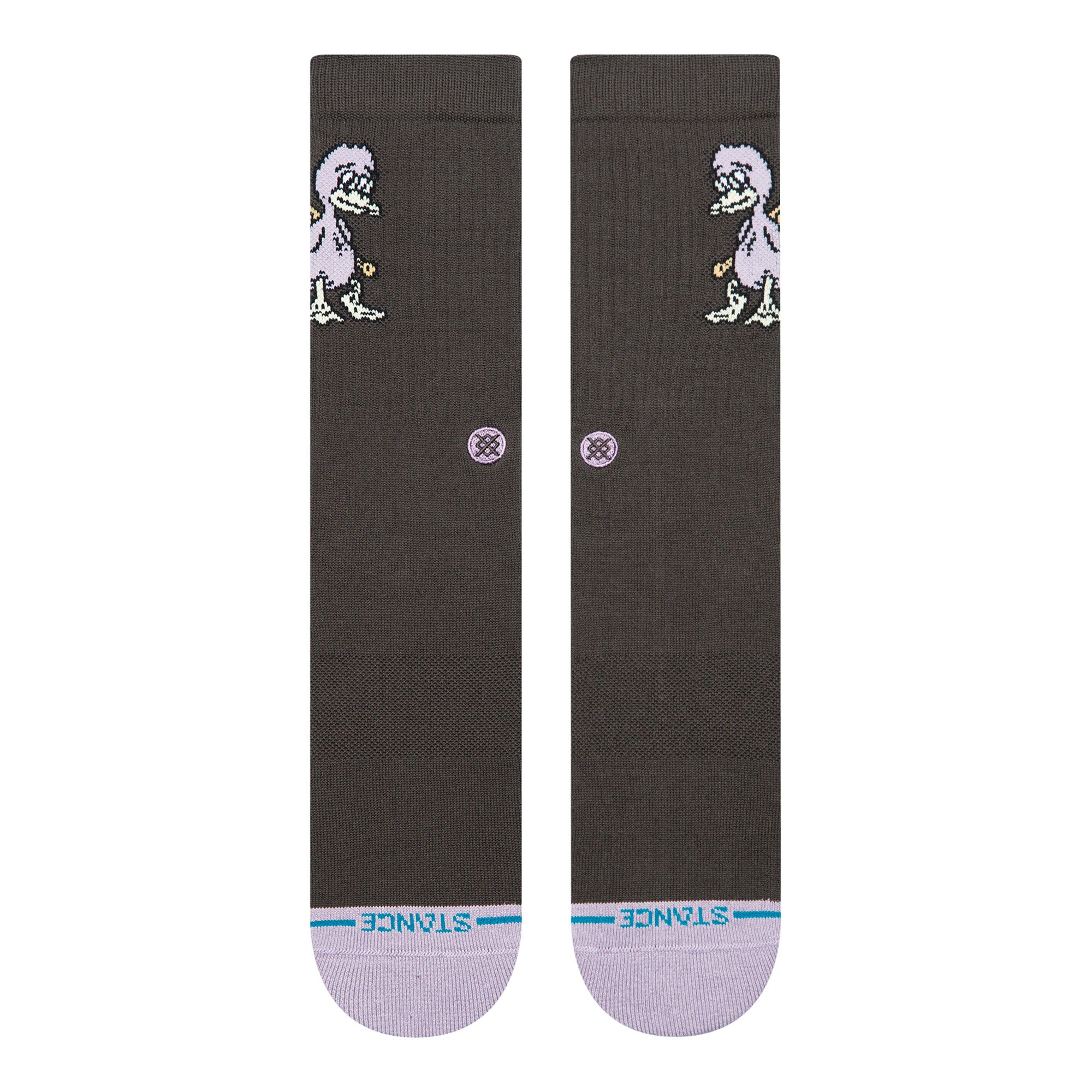 Stance Lights Out Crew Socks Charcoal Socks A556A26LIG-CHR Detailfoto | Overkill