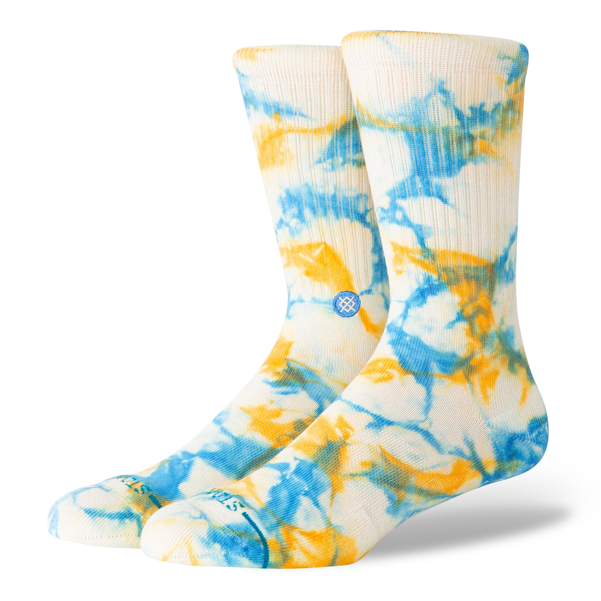 Stance Spotty Dye Crew Socks Mango Socks A556A26SPO-MAN | Overkill