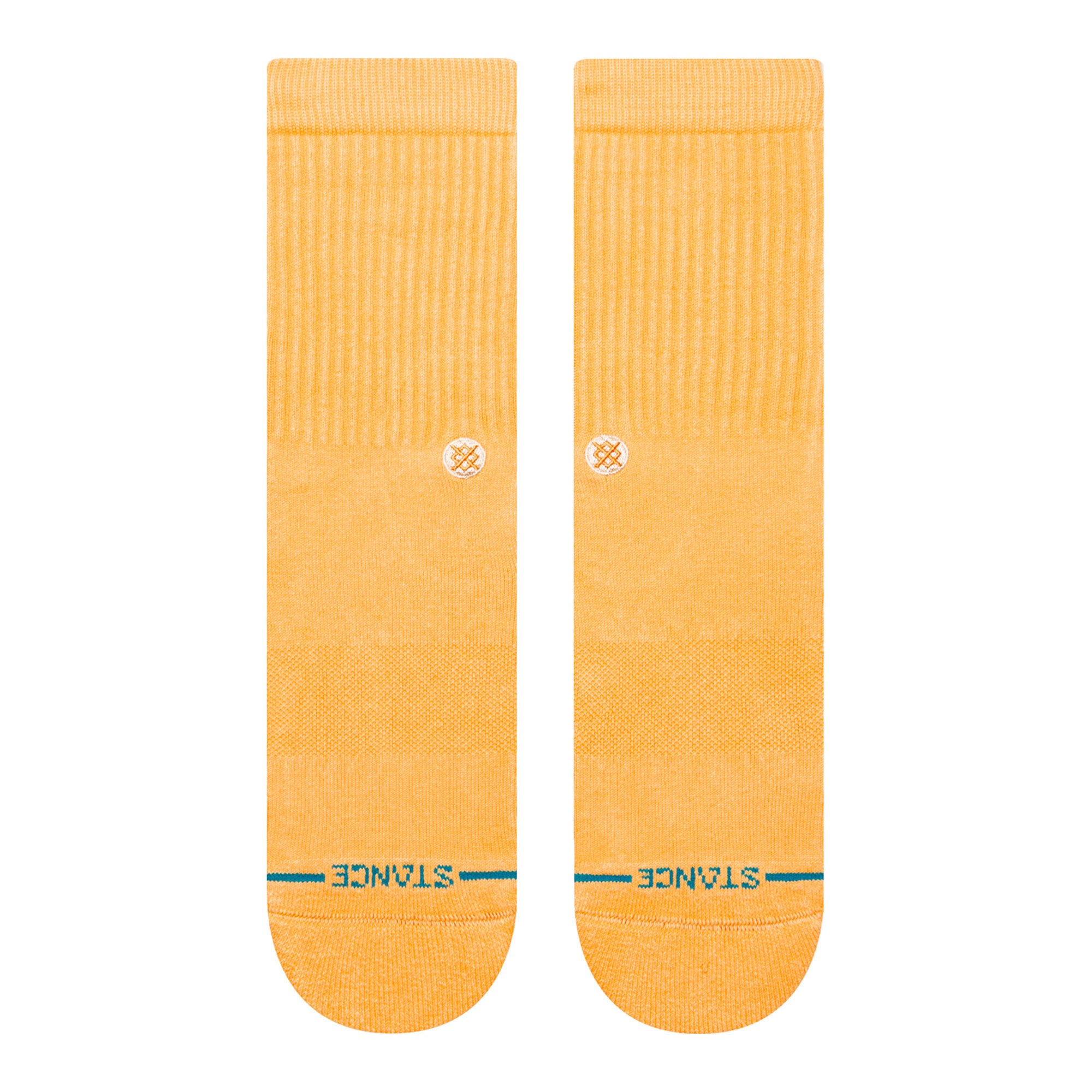 Stance Icon Washed Socks Peach Socks Close-up | Overkill