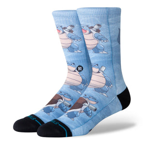 Stance Blastoise Crew Socks Blue Socks A556B26BLA-BLU | Overkill