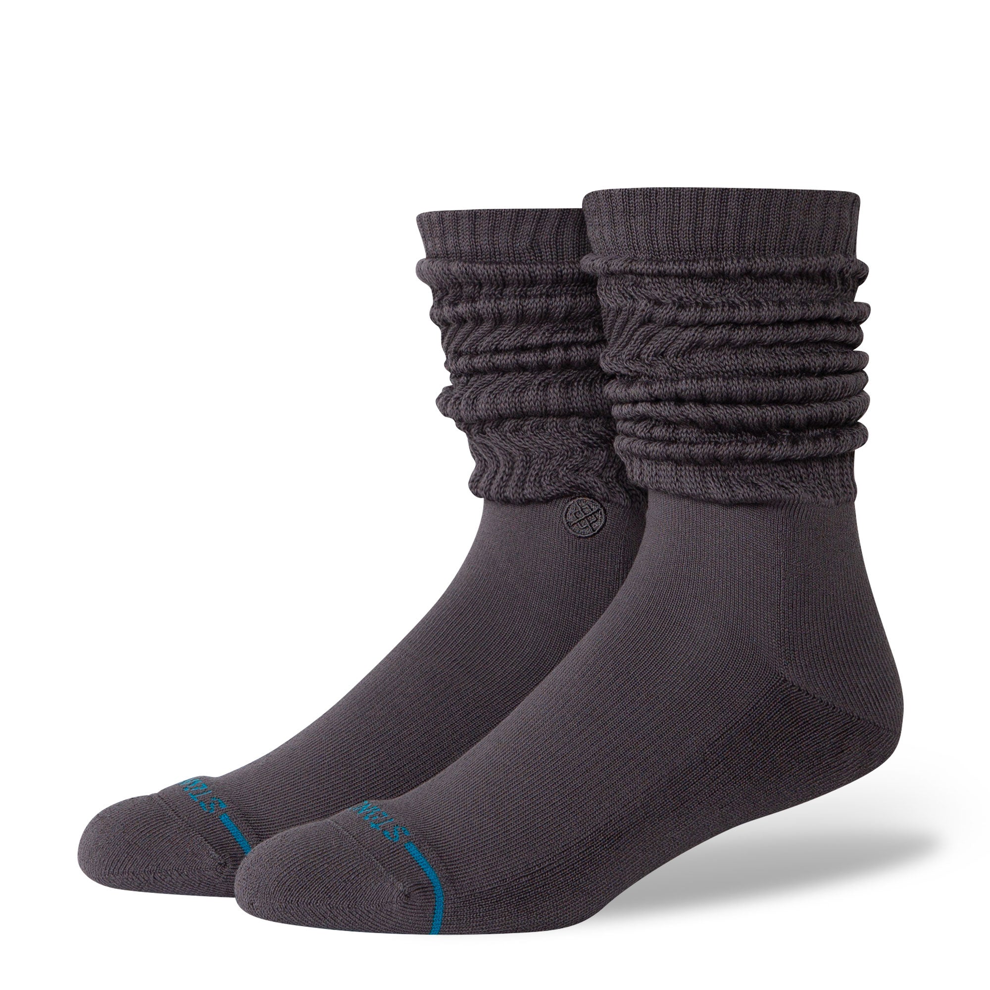 Stance Wmns Icon Slouch Crew Socks Charcoal Socks A556BD25IC-CHR | Overkill