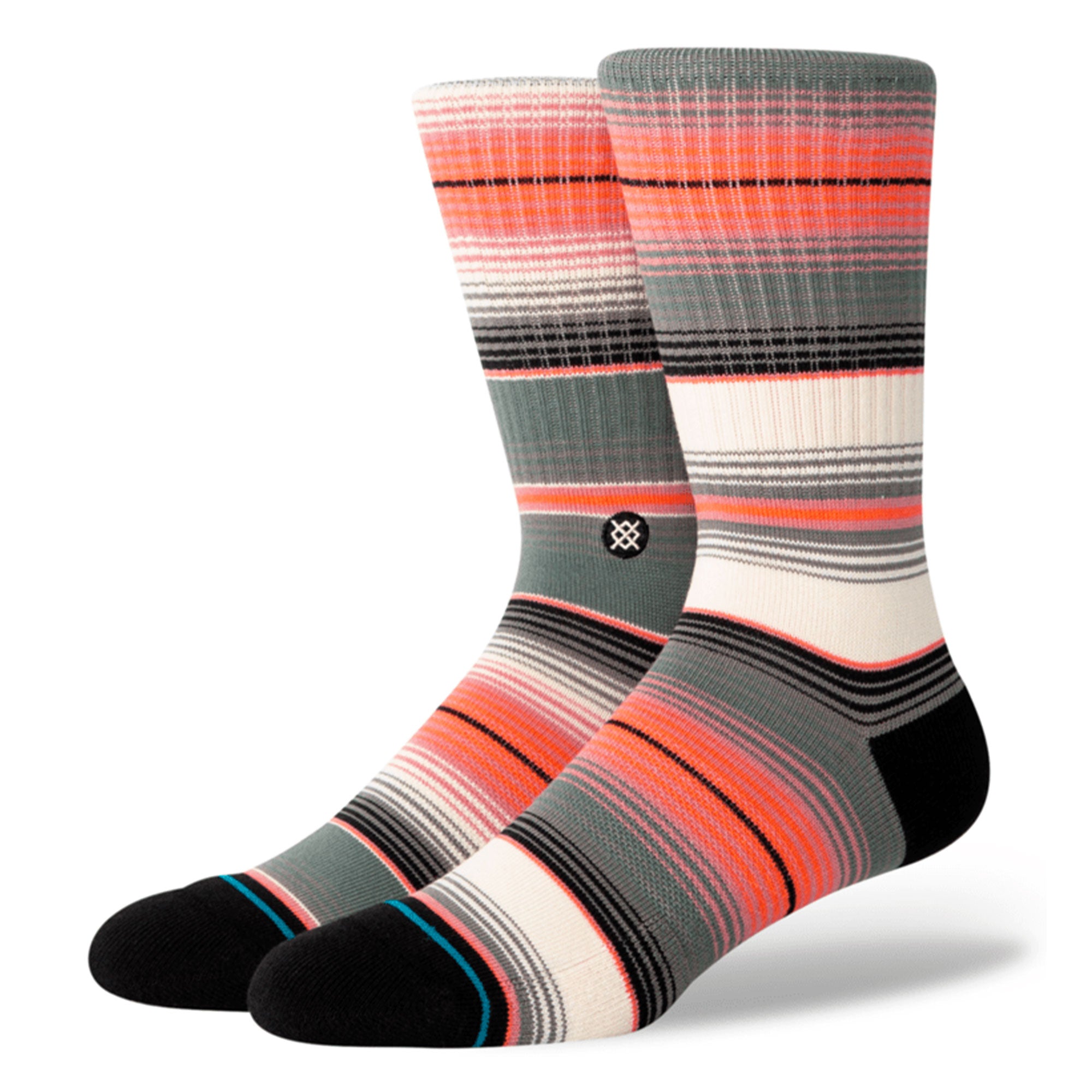 Stance Lanak Pass Crew Socks Teal Socks A556C23LAN-TEA | Overkill