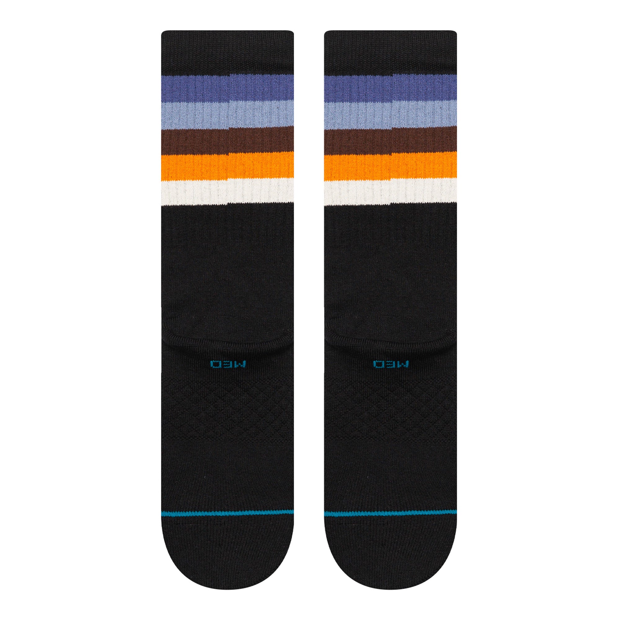 Stance Maliboo Crew Socks Indigo Socks Material | Overkill