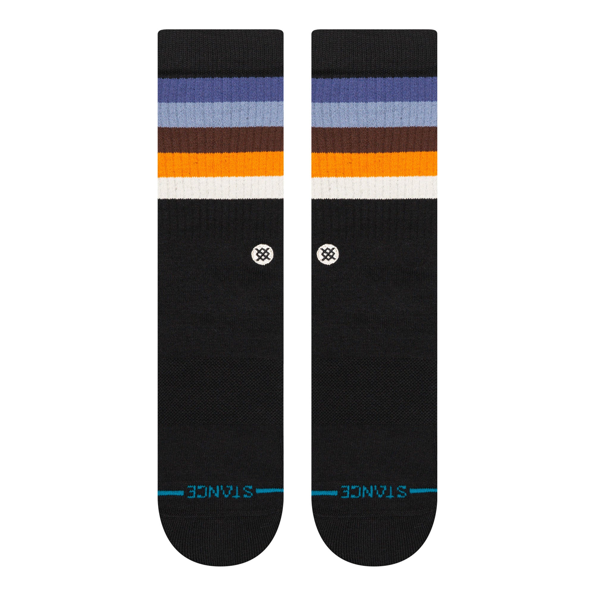 Stance Maliboo Crew Socks Indigo Socks Close-up | Overkill