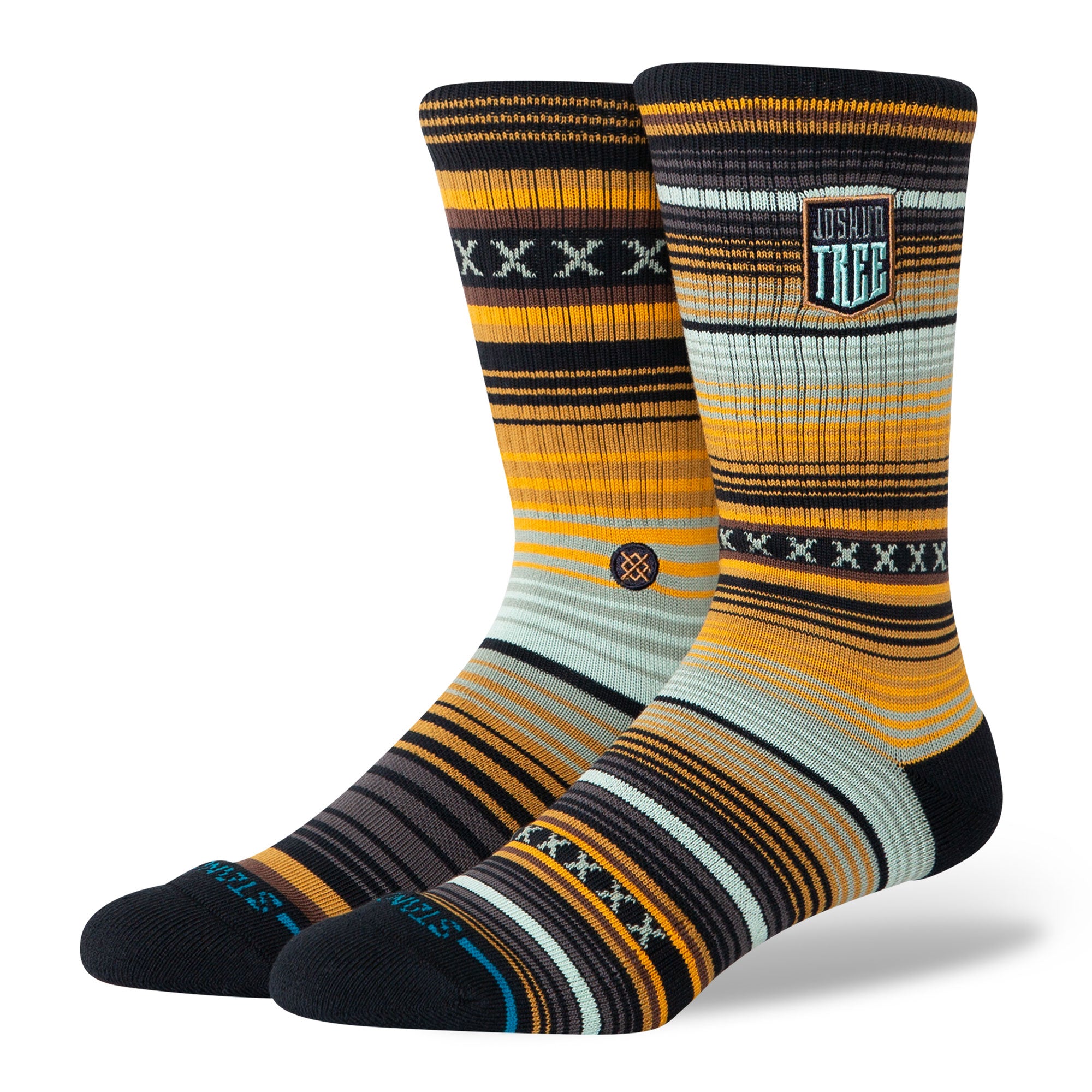Stance Curren Parks Crew Socks Gold Socks A556C25CUR-GLD | Overkill