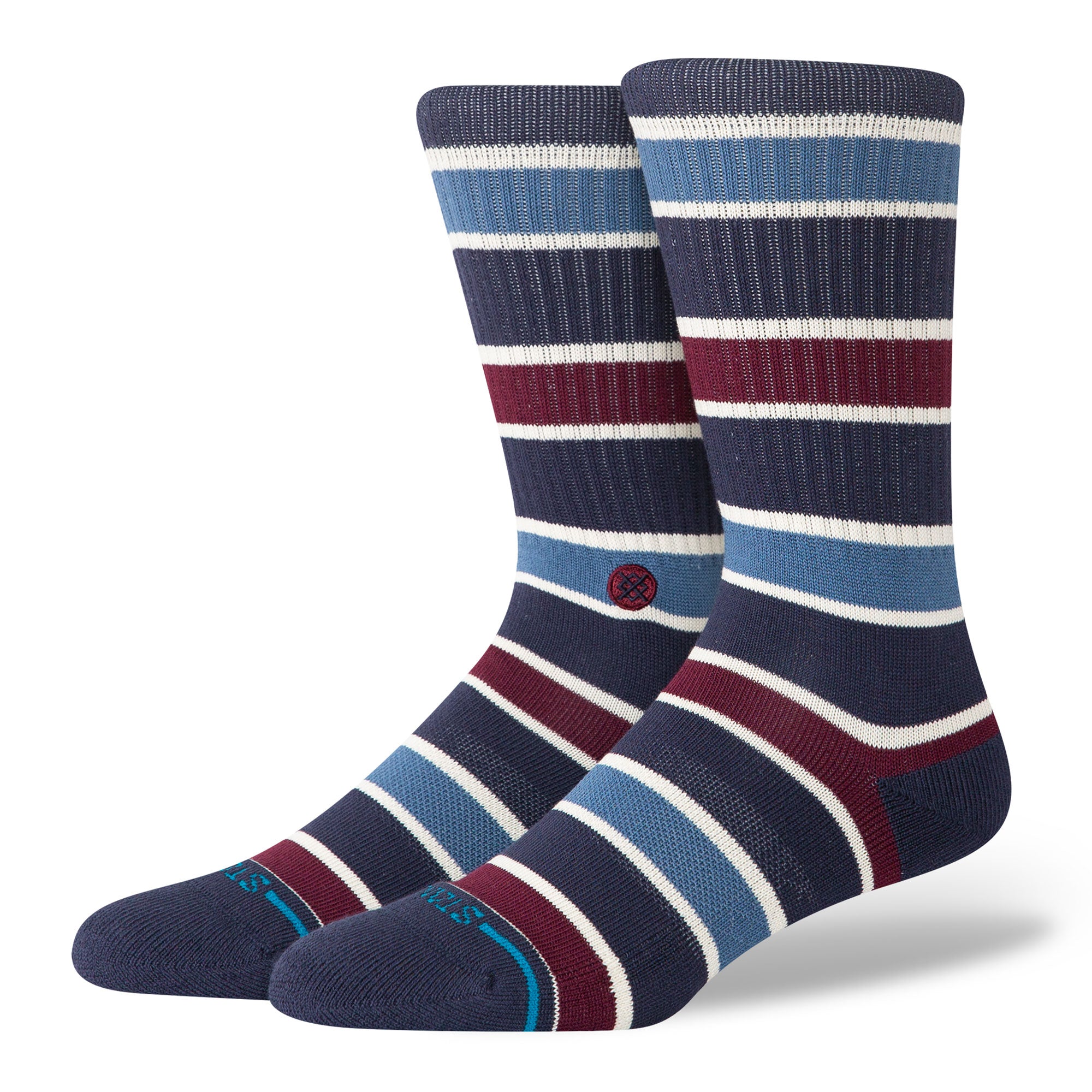 Stance Devon Crew Socks Navy Socks A556C25DEV-NVY | Overkill