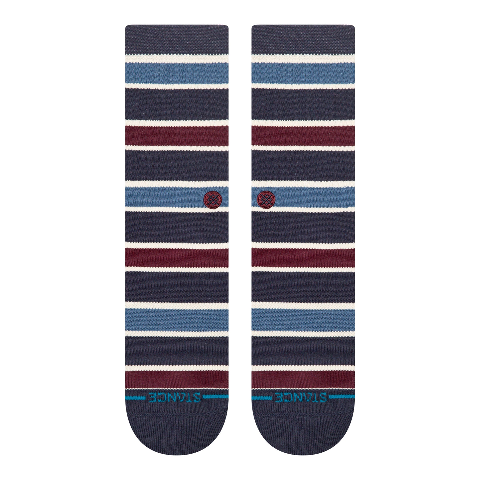 Stance Devon Crew Socks Navy Socks A556C25DEV-NVY Close-up | Overkill